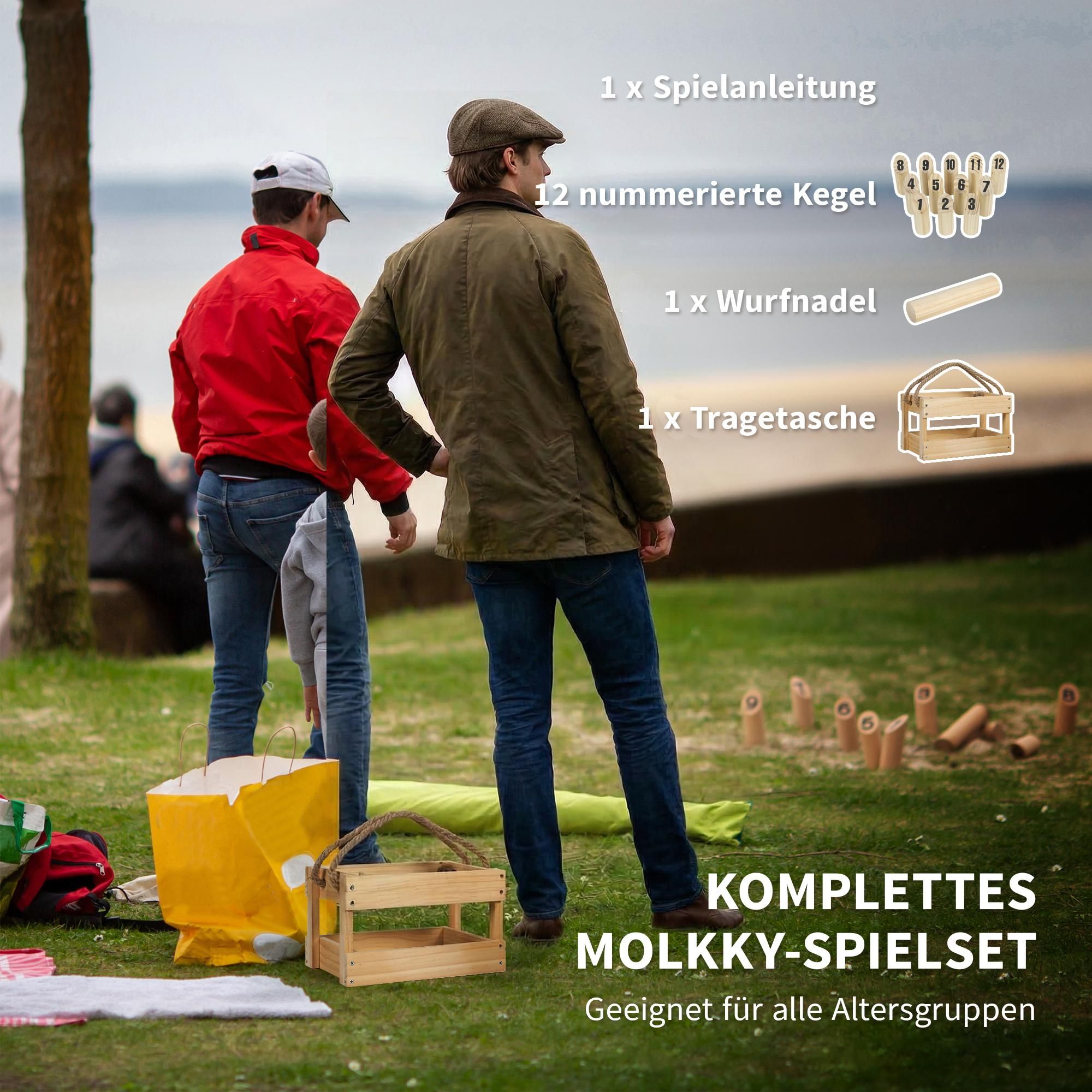 Wikingerspiel Familie Camping