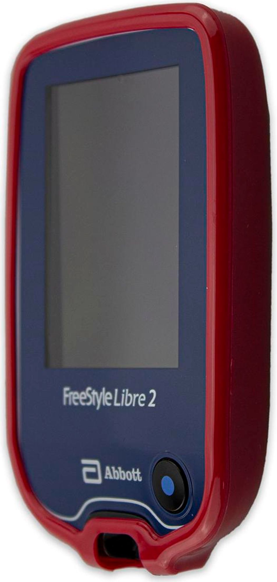 caseroxx Schutz-Hülle TPU-Hülle kompatibel mit Freestyle Libre 1 / 2 / 3 / Insulinix / 14 Day, Gummi Handy Tasche rot Bild 4