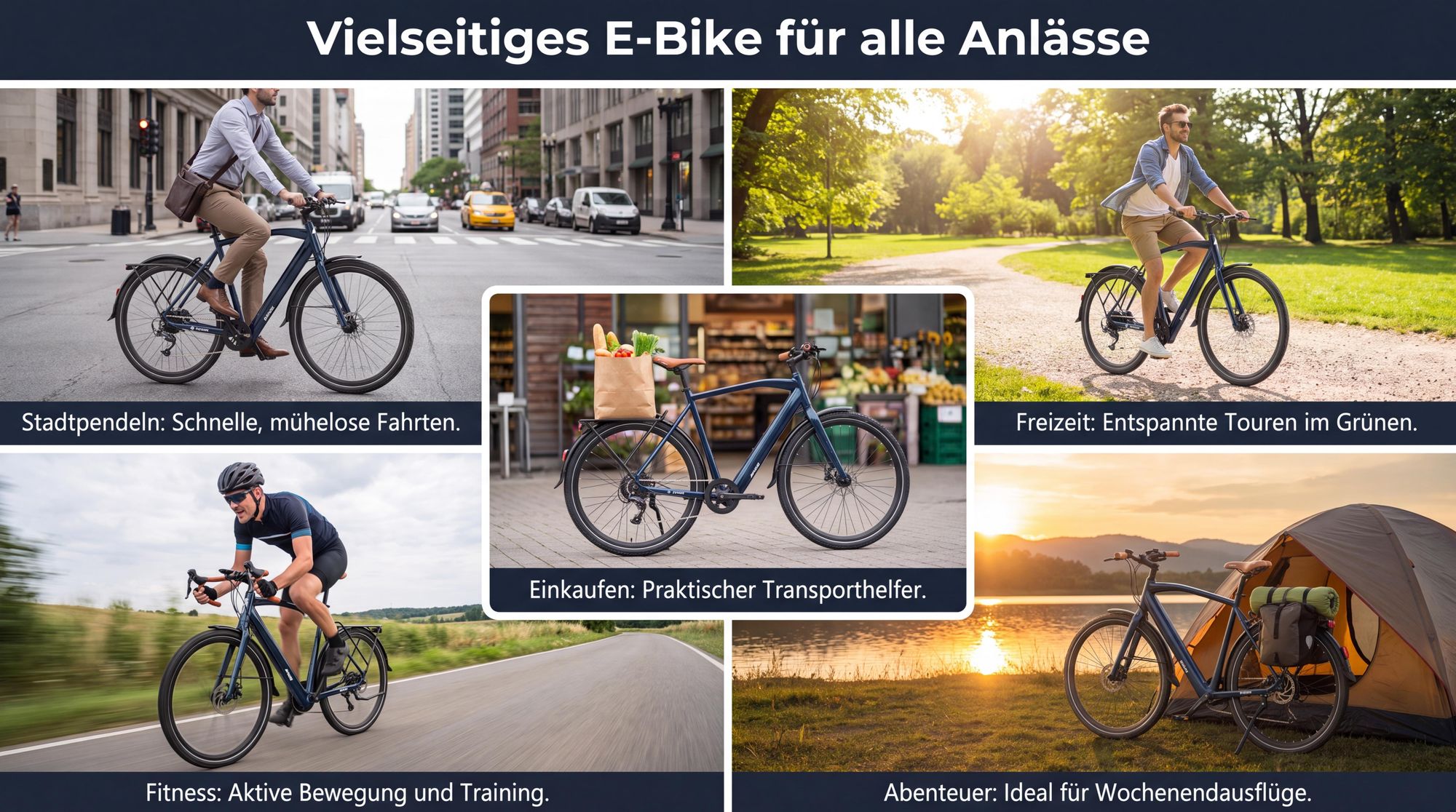 E-Bike 175 - 210 cm 28 Zoll Rostfreie Aluminiumlegierung 250 W bis zu 100 km Pedelec Wasserdicht IPX4 mit Shimano 9 Gang, Blau