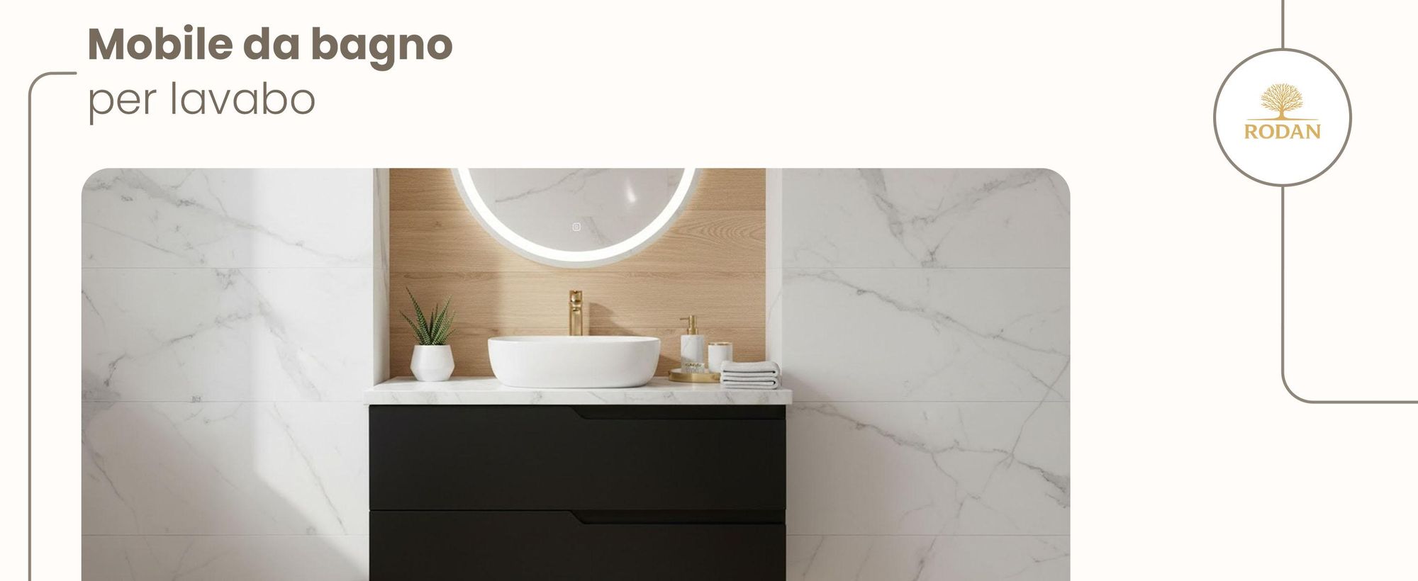 RODAN, mobile bagno, mobile sotto lavabo, mobile bagno moderno, mobili per il bagno