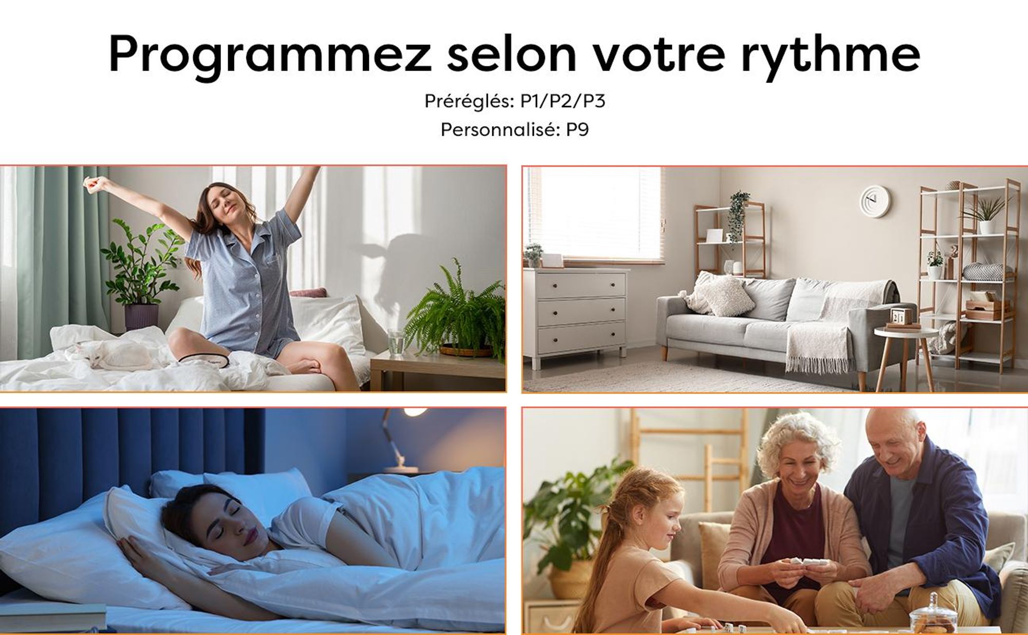 CIARRA Radiateur Électrique Fixé Inertie Sèche Céramique 1000W, pour Salle de Bain ou Chambre 10-15㎡ CBHT10E