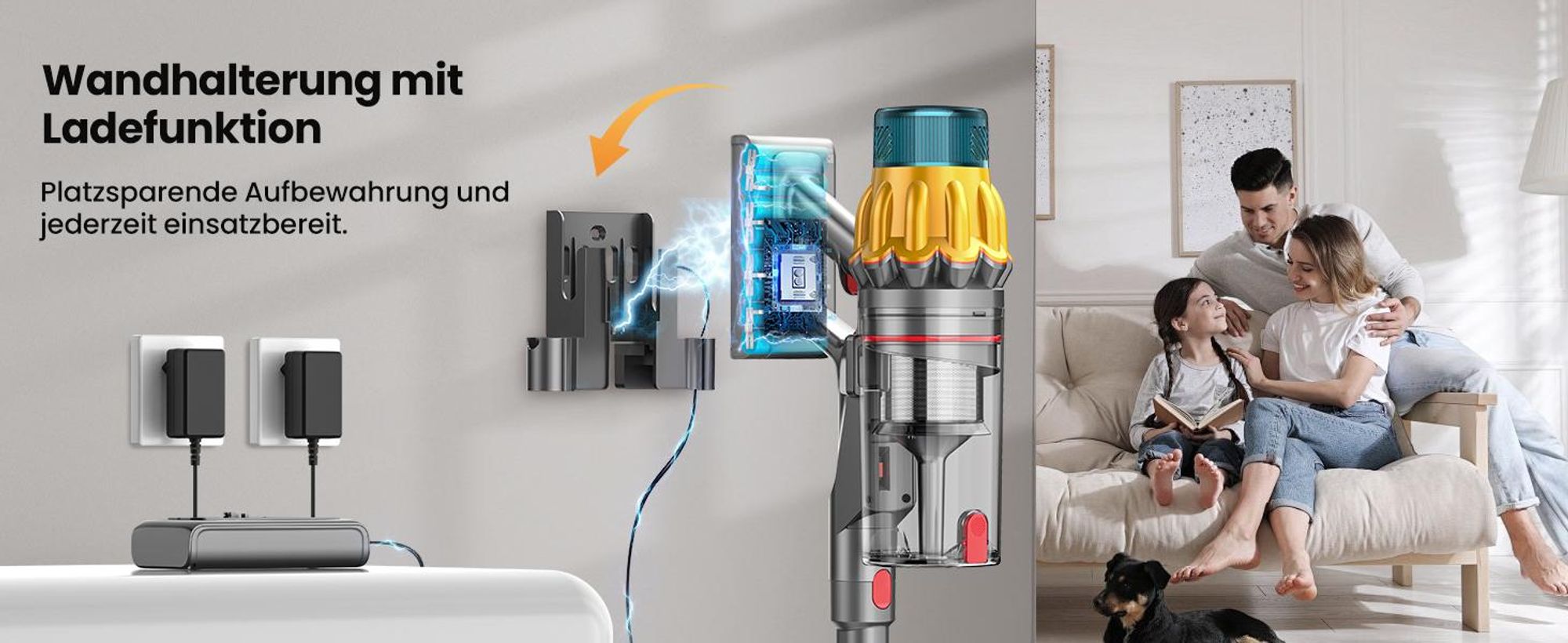 650W Akku-Staubsauger, 55kPa bürstenloser Staubsauger, LED Handstaubsauger Kabellos, SmartDisplay, für Bodenteppiche,6 in 1 akkustaubsauger,50Min,1.2L