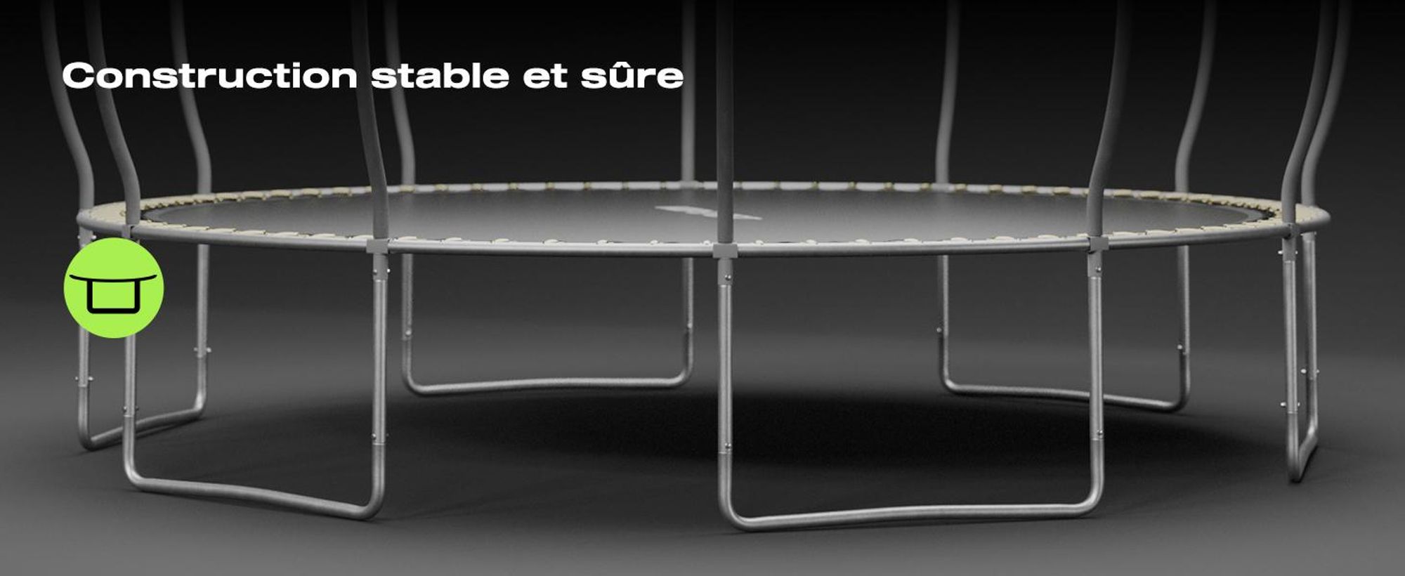 Trampoline de Jardin pour enfants 488 cm