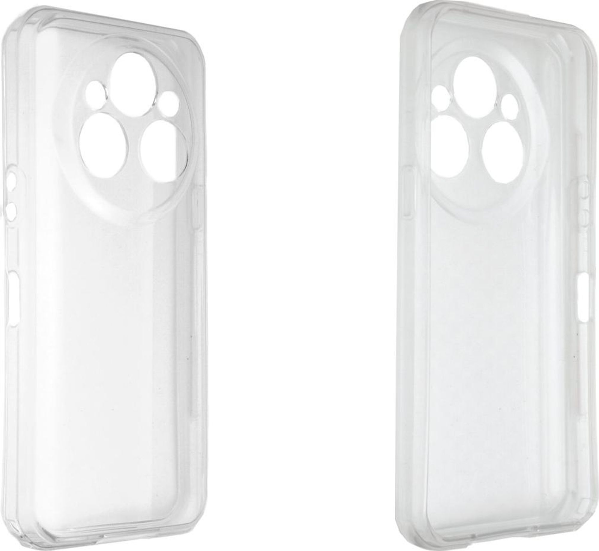 caseroxx Schutz-Hülle TPU-Hülle kompatibel mit Oukitel WP55 / WP55 Pro, Gummi Handy Tasche transparent Bild 1