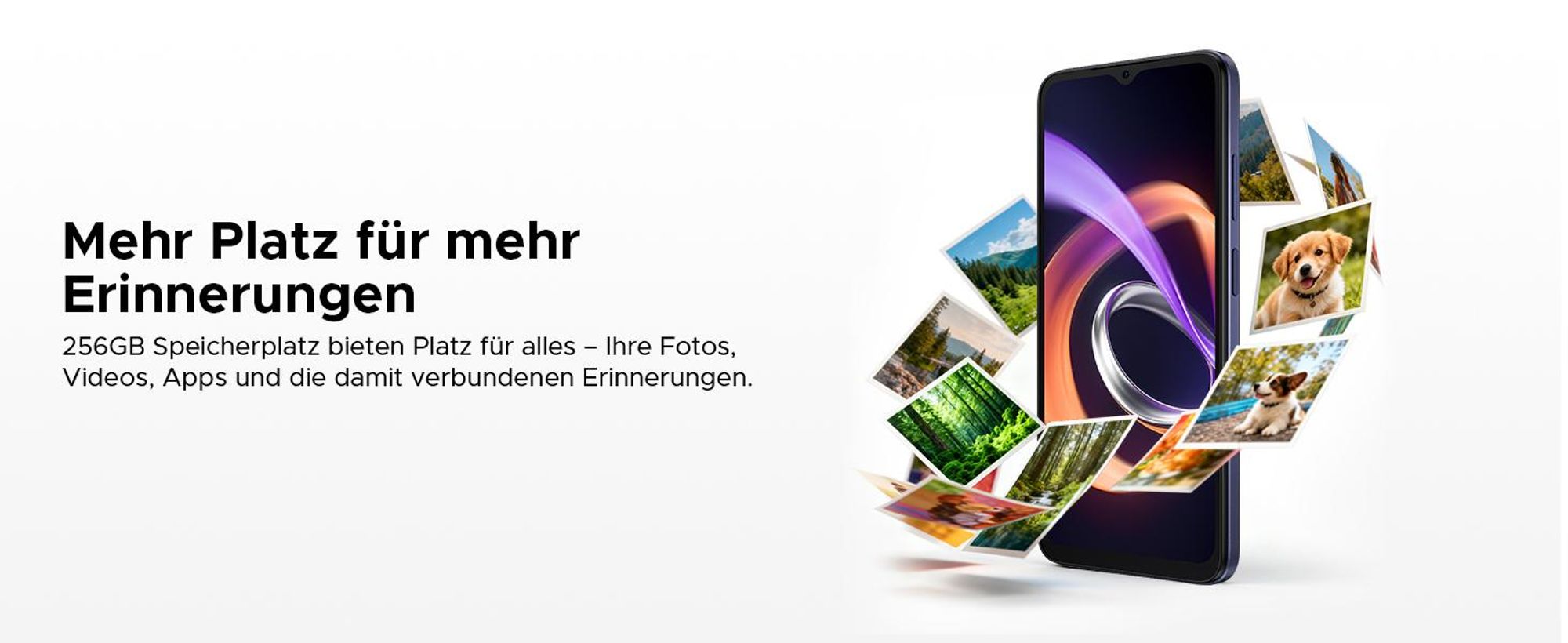 DOOGEE Note56 Plus Smartphone Handy, Android 16, 6,56" 90Hz, 6150mAh Akku, 48GB+256GB, 4G, 50MP, NFC, Fingerabdruck, Gesichtserkennung, ohne Vertrag