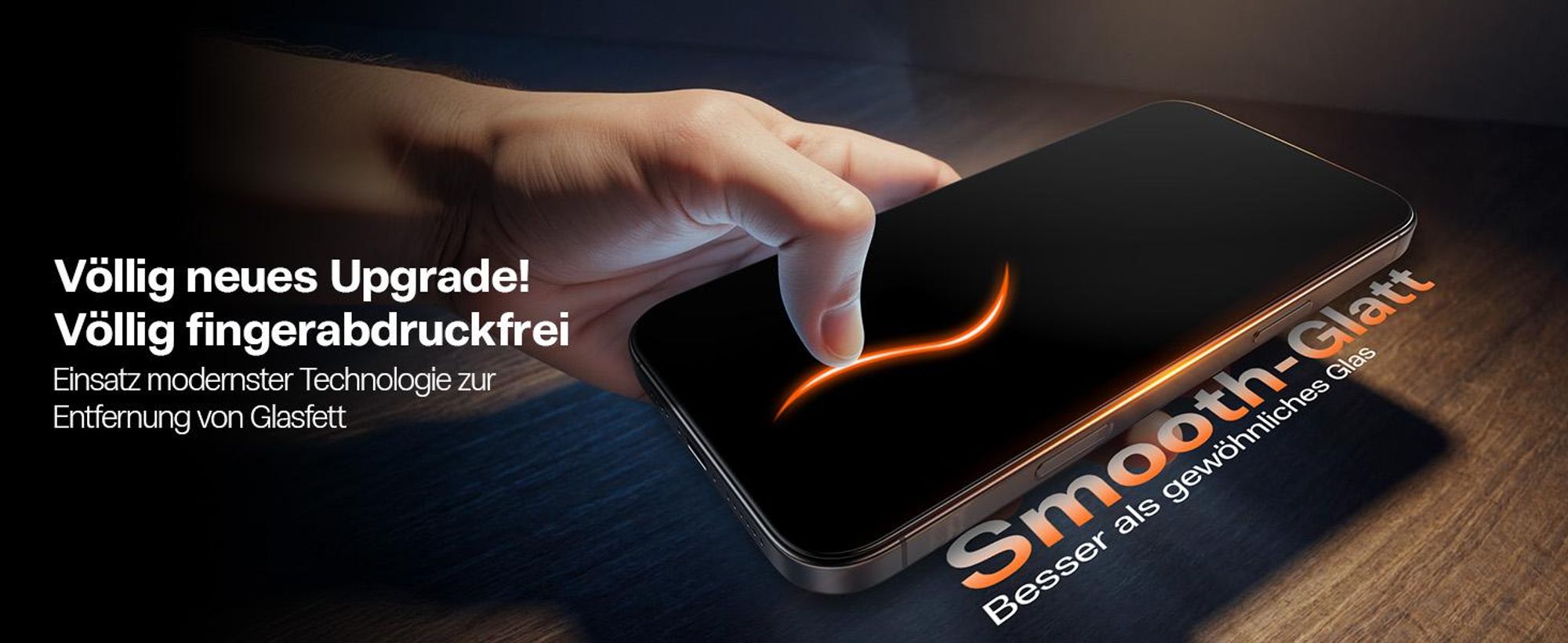 TORRAS OrigArmor für iPhone 18 Pro AR Panzerglas Schutzfolie 3D Blendfrei 9H 1Stück 3D Perfekte Passform Vollabdeckung Auto-Montage