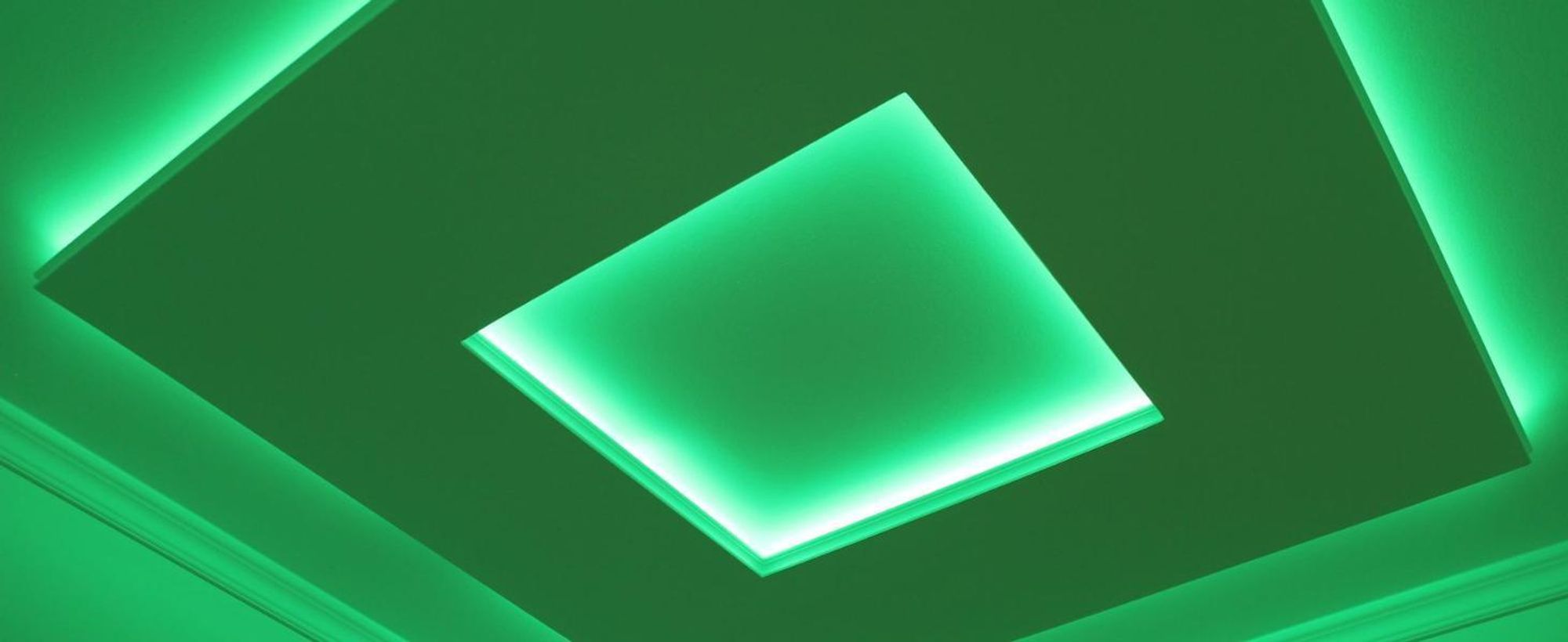 HEXIM LED Stuckleisten Sparpakete - Indirekte Beleuchtung mit Deckenleisten aus PU, leicht & lichtundurchlässig- (20m LED-6) Dekoration Ecke Spot Innen
