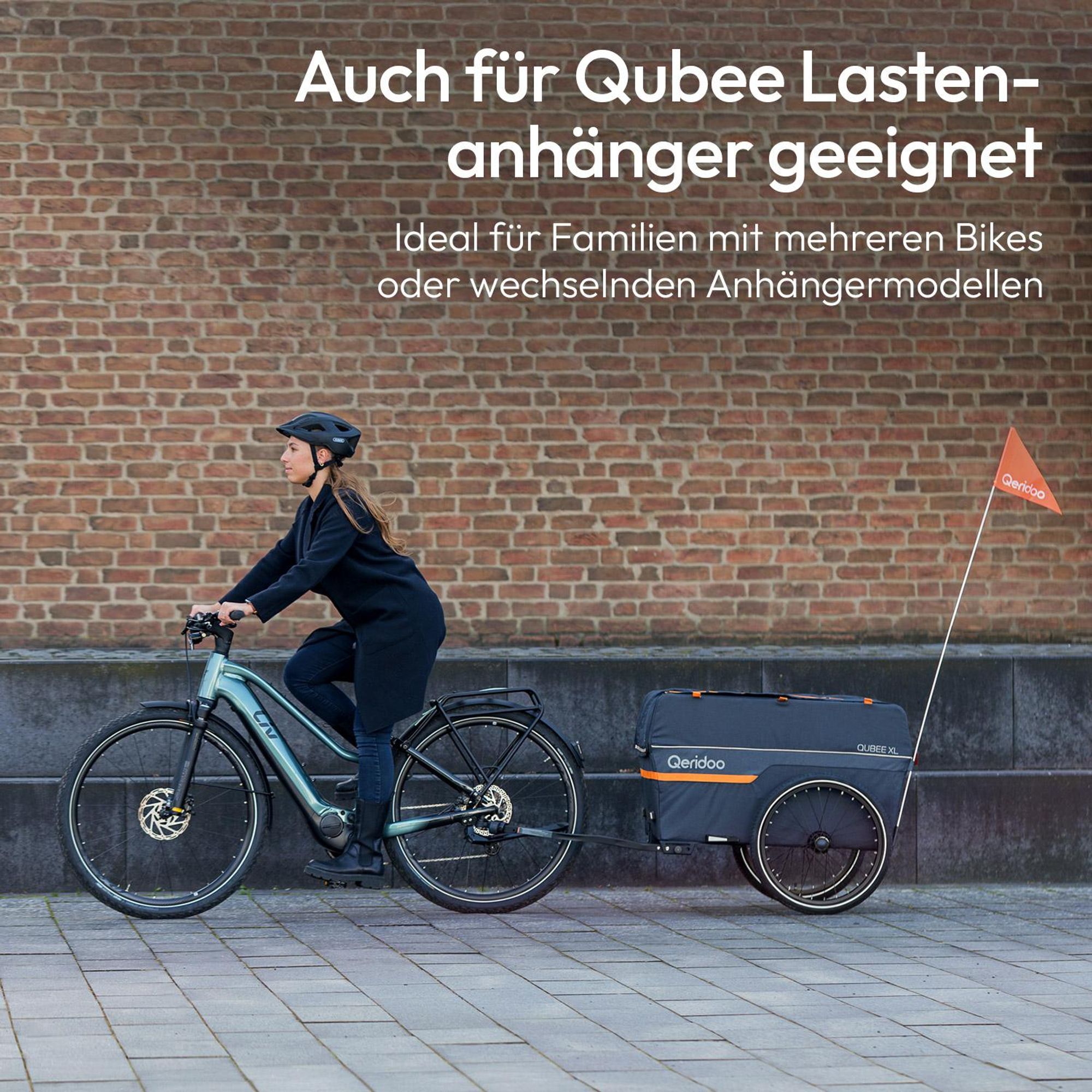 Qeridoo Kupplung Fahrradanbindung für Fahrradständer