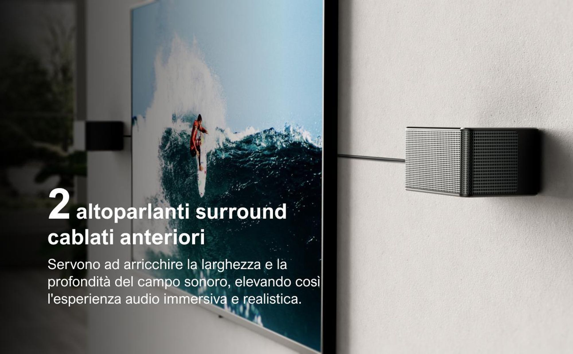 ULTIMEA 7.1 soundbar Dolby Atmos per TV, sistema surround home cinema, Poseidon D80 Boom