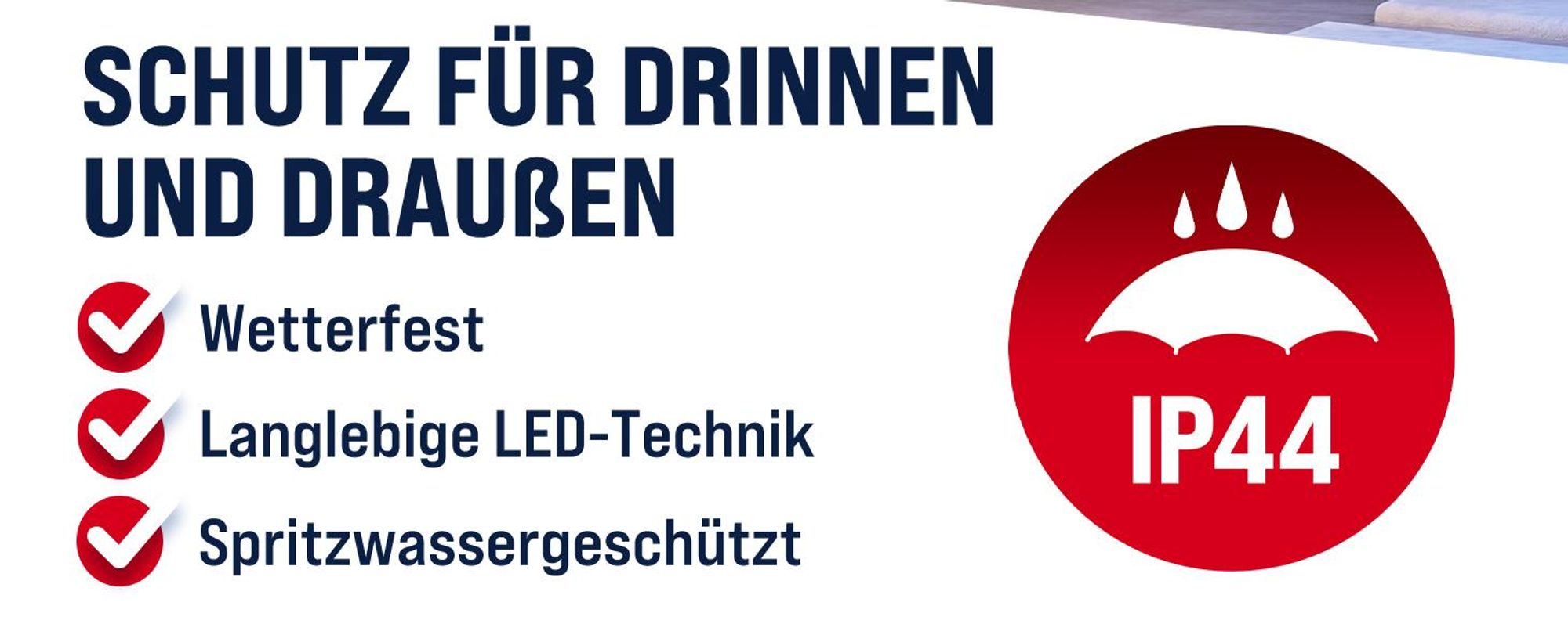 MONZANA® Eisregen Lichterkette 200 LED 10m Warmweiß