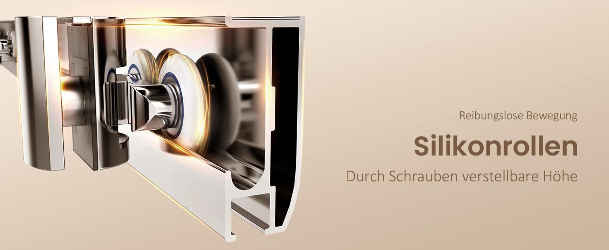 EMKE Duschkabine 80x90x195 cm Eckeinstieg Schiebetür 5mm ESG Sicherheitsglas mit Nano-Beschichtung Doppelrollen & Quick-Release Eckdusche Duschtür