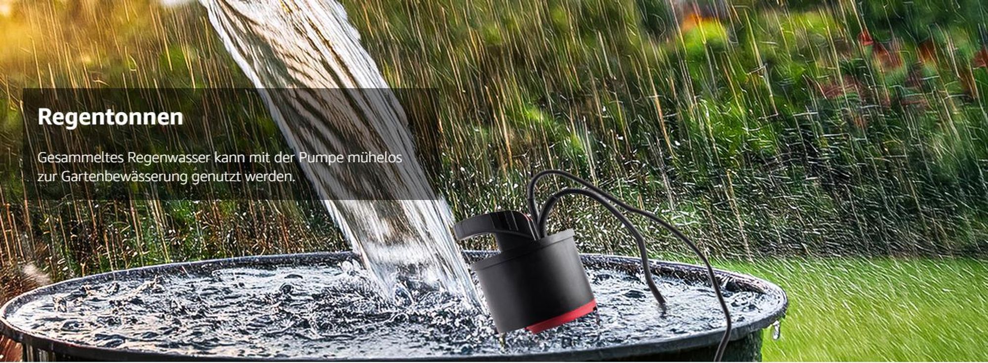 Belko® Schmutzwasserpumpe HydroFlat Vario ECO, 400W 8000 l/h