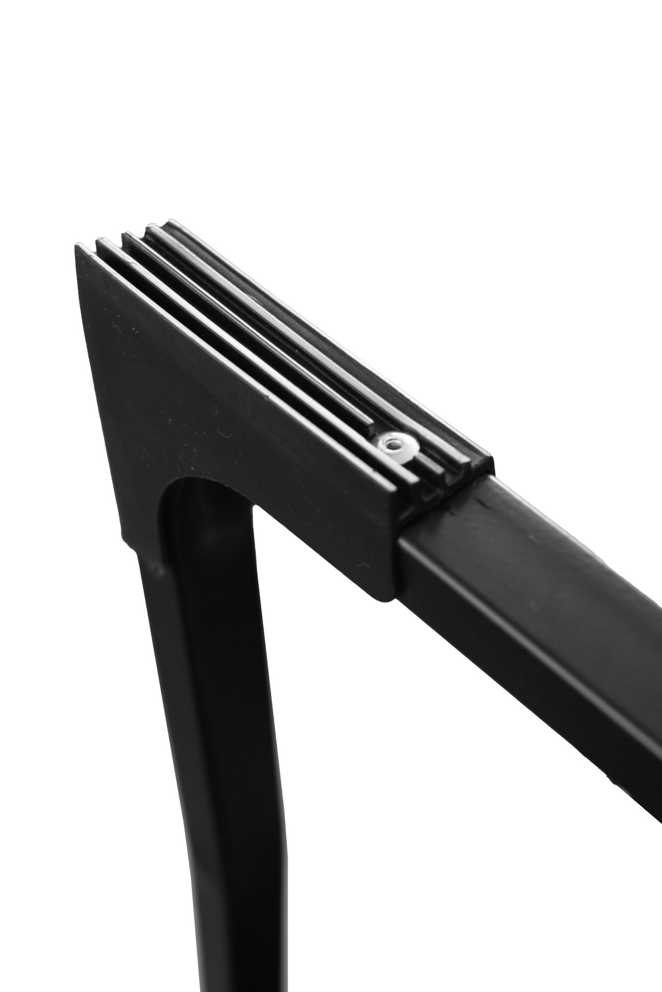 Drabest | Haushaltsleiter 2-stufig - Schwarz - Stabil und leicht - Ideal für Zuhause und Büro
