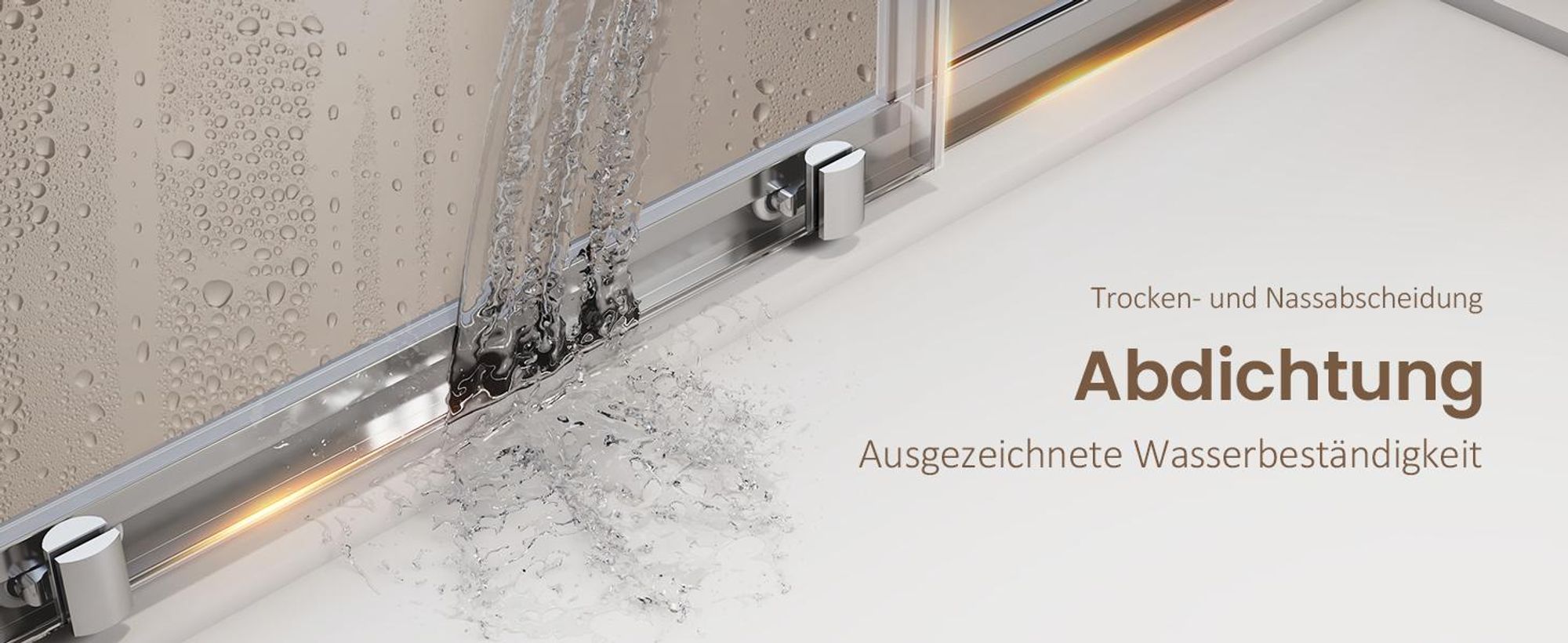 EMKE Duschkabine 80x80x185 cm Eckeinstieg Schiebetür 5mm ESG Sicherheitsglas mit Doppelrollen & Quick-Release Eckdusche Duschtür Duschwand
