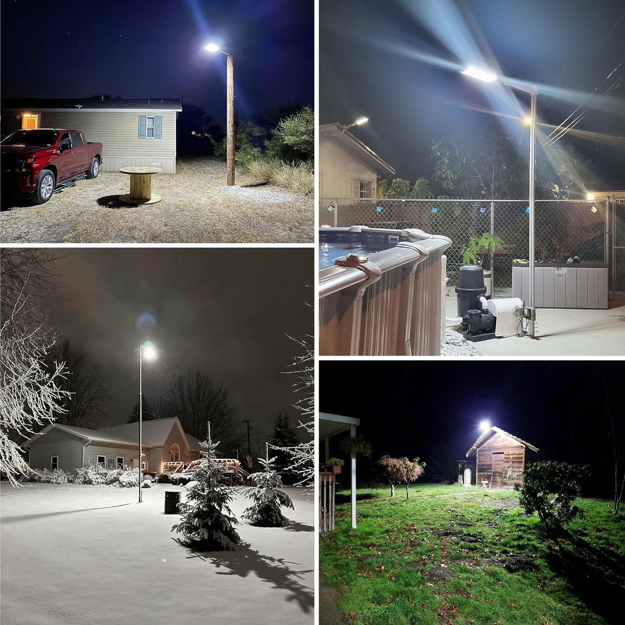 120000 LM Solar Straßenlaterne mit Bewegungsmelder LED Straßenlampen Außenleuchte Strahler DE