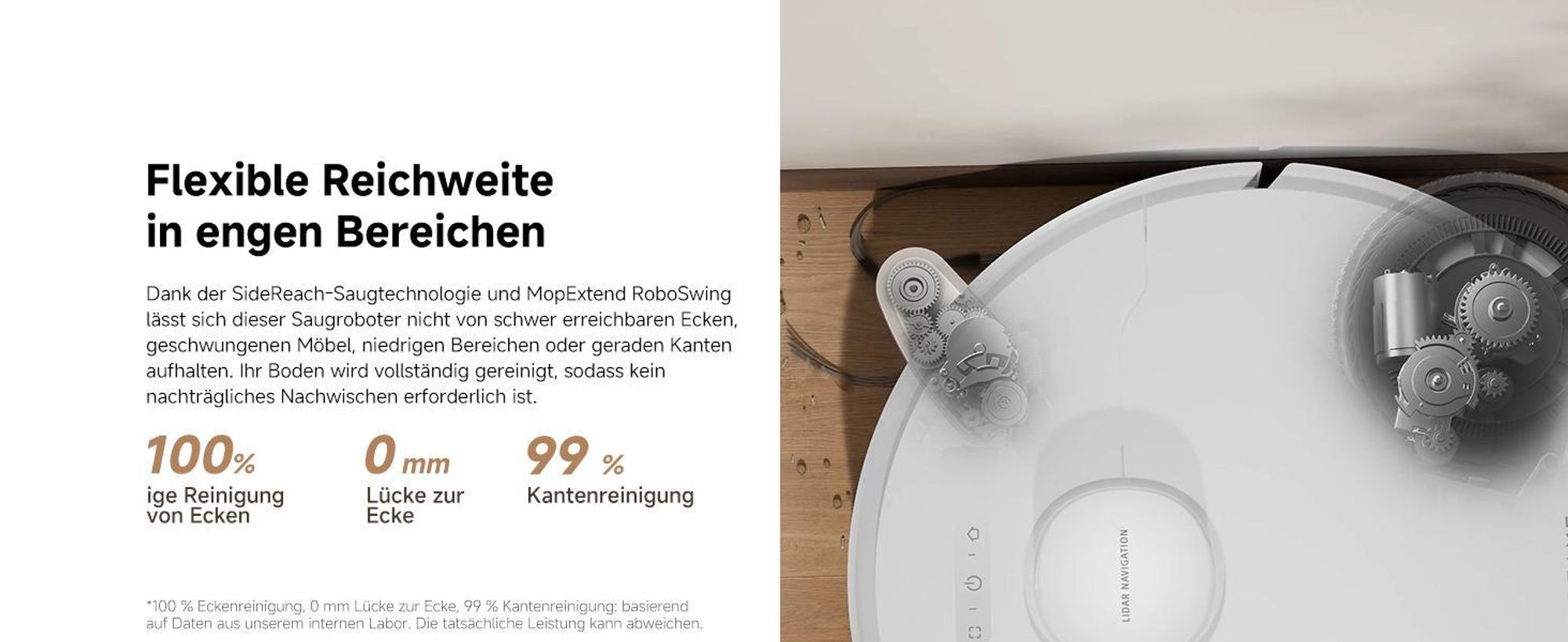 Dreame L10s Ultra Gen3 Staubsauger Roboter mit Wischfunktion&Selbstreinigender Mopp,25KPa Saugleistung,Haustiermodus,All-in-One Dock,Teppichreinigung
