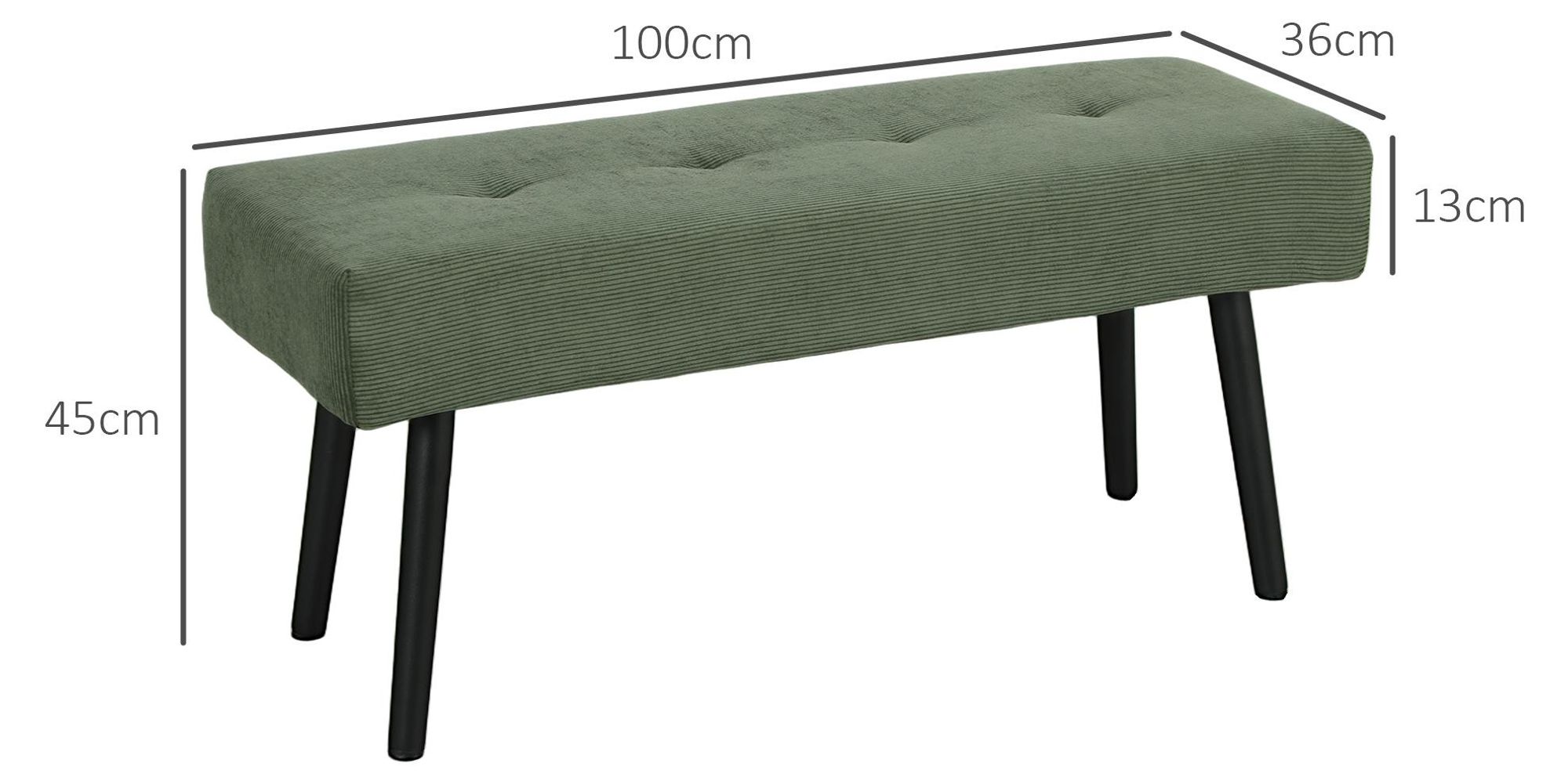 Grün Schlafzimmer Cordbezug