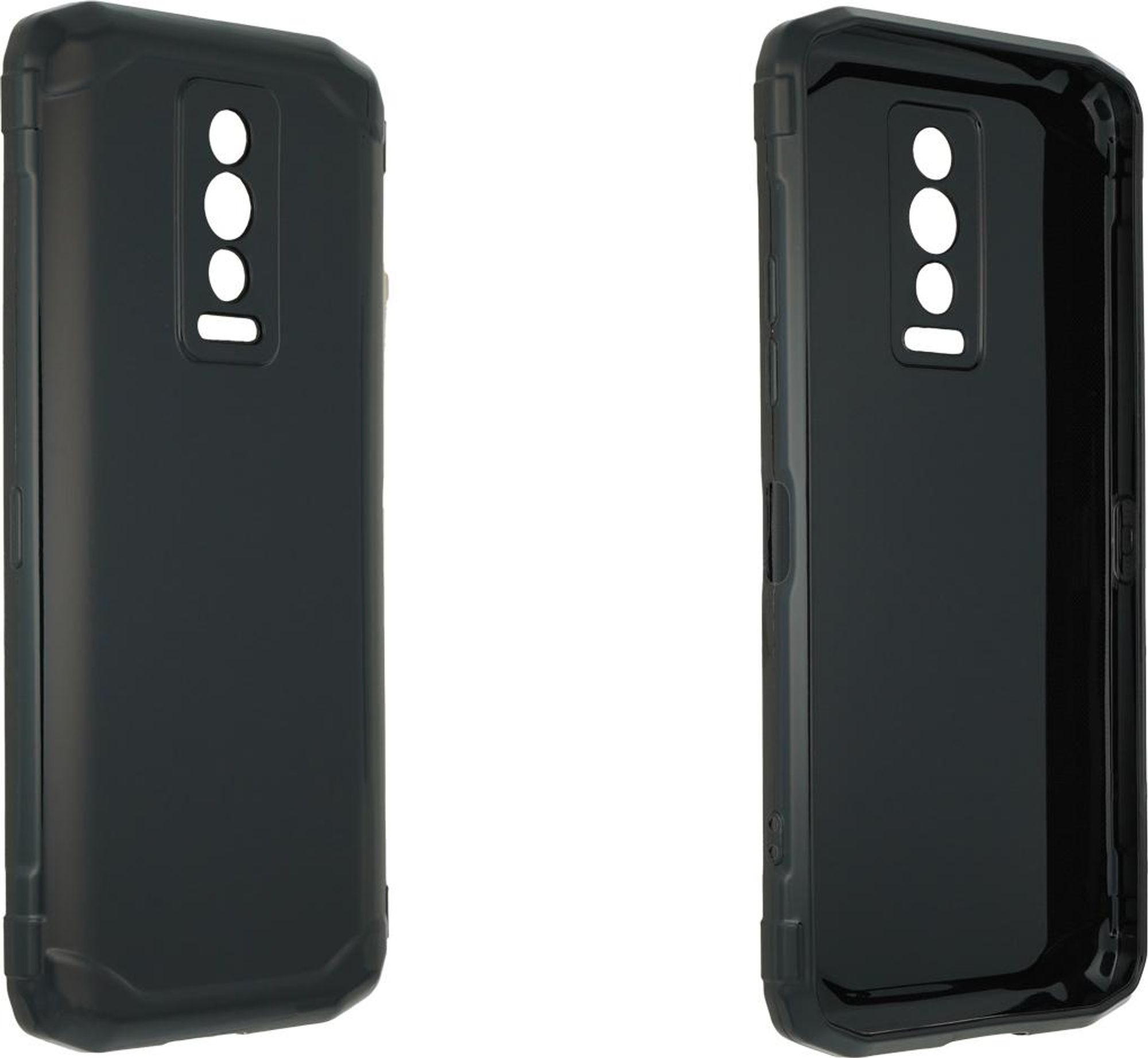caseroxx Schutz-Hülle TPU-Hülle kompatibel mit Doogee Blade 10 / Pro / Ultra, Gummi Handy Tasche schwarz  Bild 1