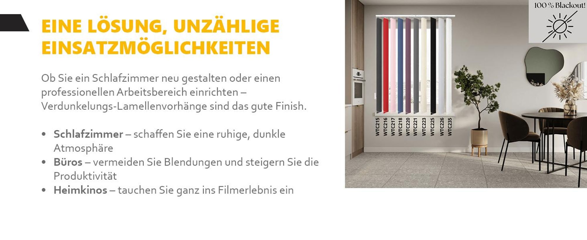 Time4blinds - Lamellenanlage Verdunkelungslamellen - 140x180 cm - Beige