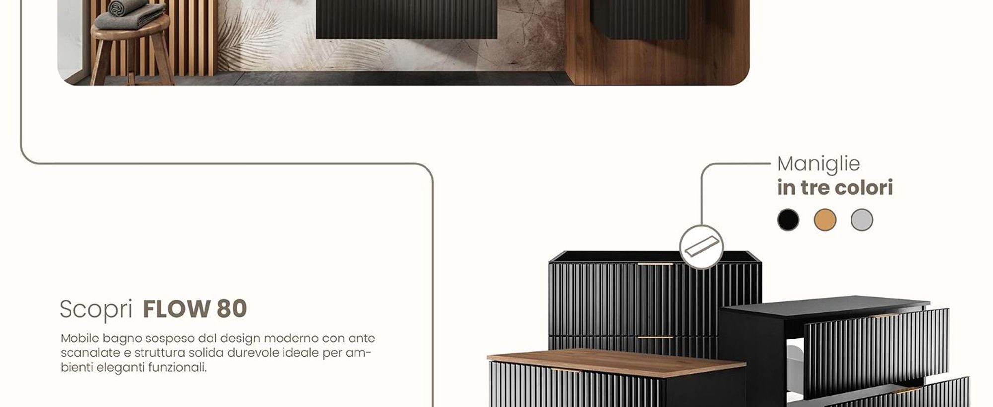 RODAN, mobile bagno, mobile sotto lavabo, mobile bagno moderno, mobili per il bagno