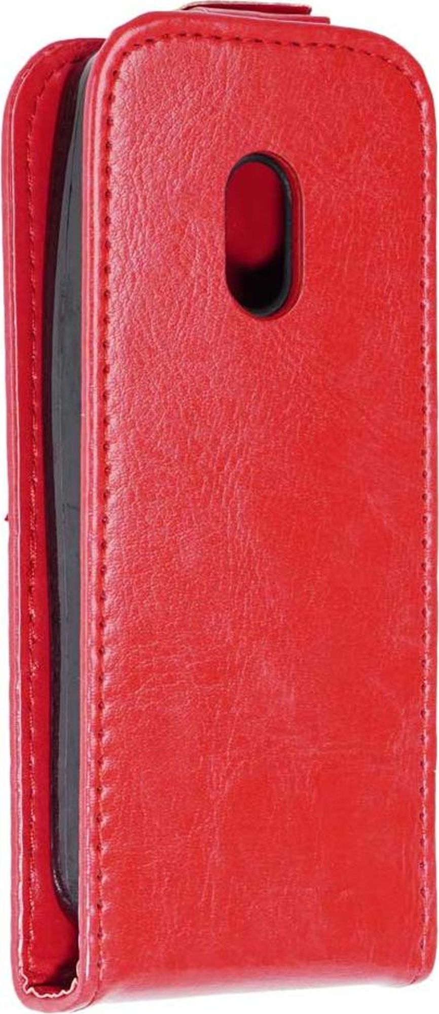 caseroxx Schutz Tasche Hülle Flip Cover kompatibel mit Nokia 3210 (2024), Smartphone Tasche Flip Cover in rot Bild 5