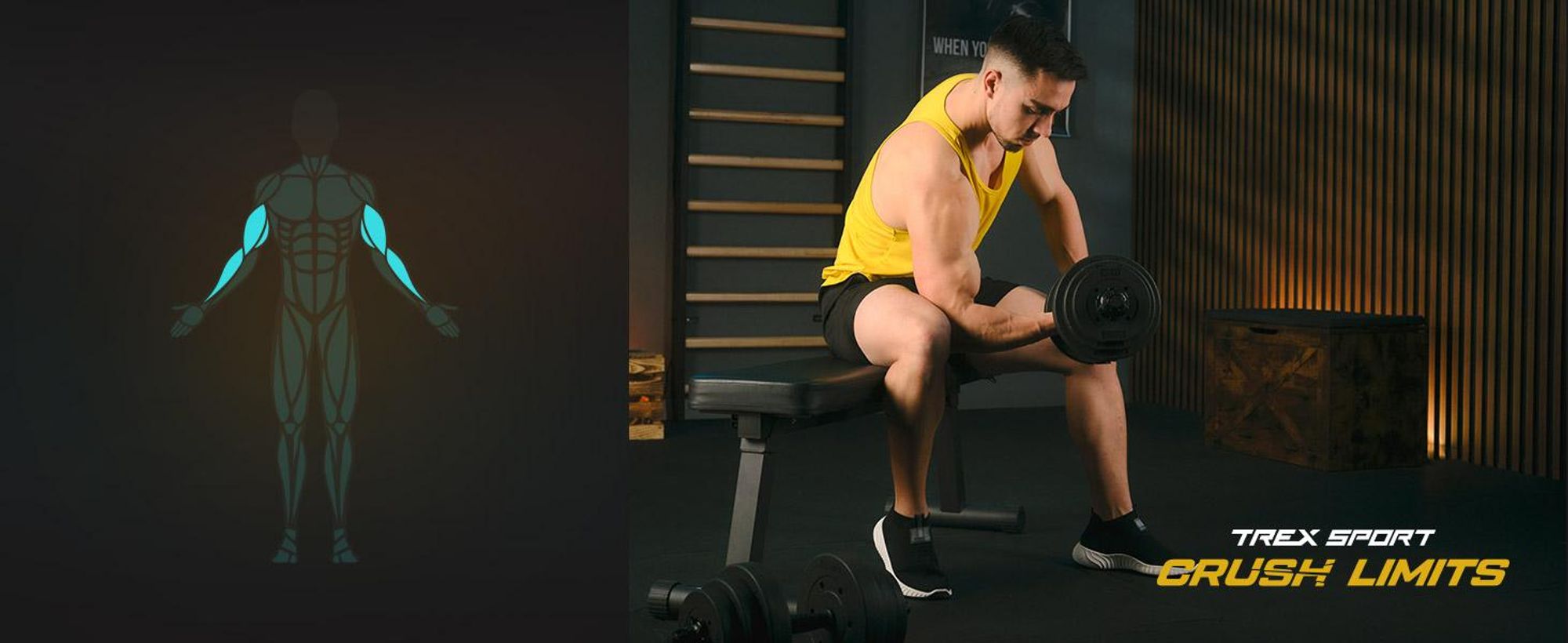TREX SPORT Hantelscheiben Set 20kg (2x10kg) TX-020DS | Kunststoff Gewichtsscheiben Ø27mm | Fitness Scheiben, Gewichte für Hantel, Hantelgewichte