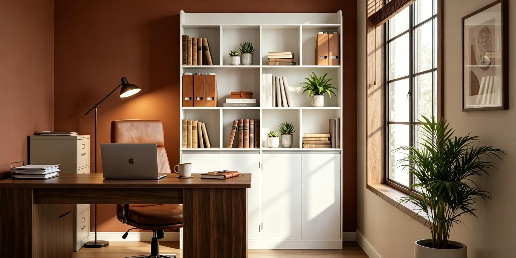 Bücherregal 10 Fächer 4 Türen Standregal, 30 x 120 x 180 cm, Weiß | freistehend, 4-türiger Unterschrank, Aufbewahrungsregal, für Wohnzimmer Büro