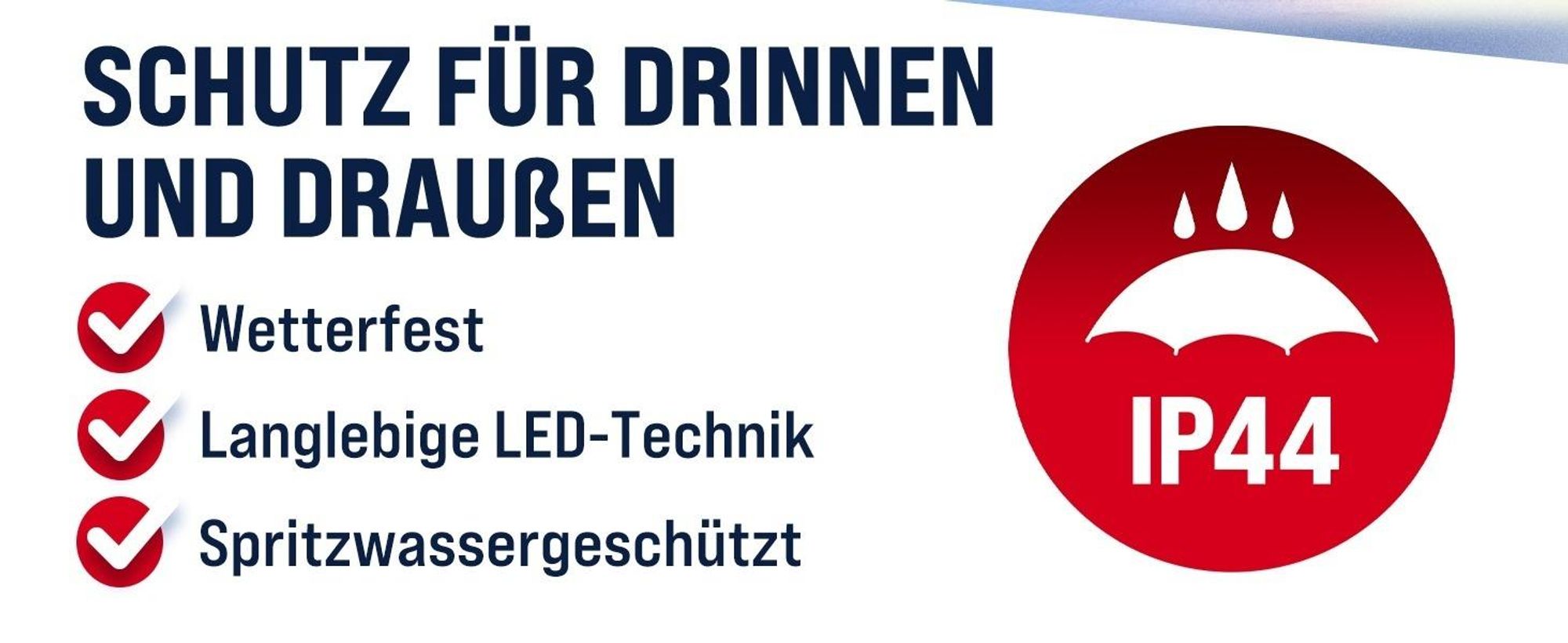 MONZANA® Eisregen Lichterkette Außen 600 LED Warmweiß