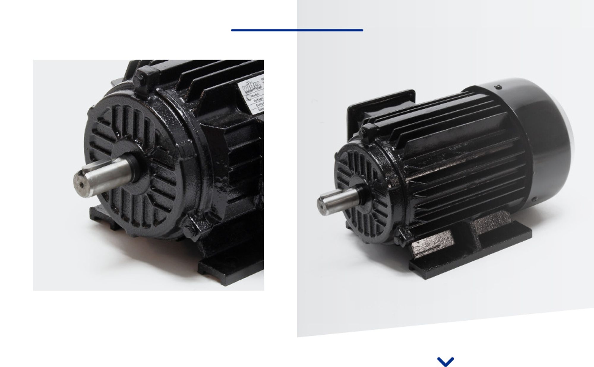 Wiltec Elektromotor 400 V 1,5 kW (2 PS) 3-phasig 2-polig E-Motor in Bauform B3 2830 U/min mit Aluminiumwicklung, Drehstrommotor