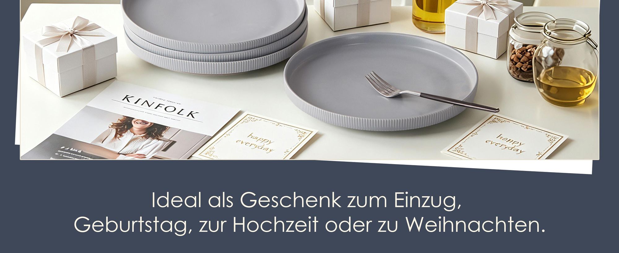 Teller set 4er Ø27,7 cm Speiseteller Pastateller Steakteller für 4 Personen Keramik Flachteller Matt-Glasur Mikrowellen- und Spülmaschinenfest