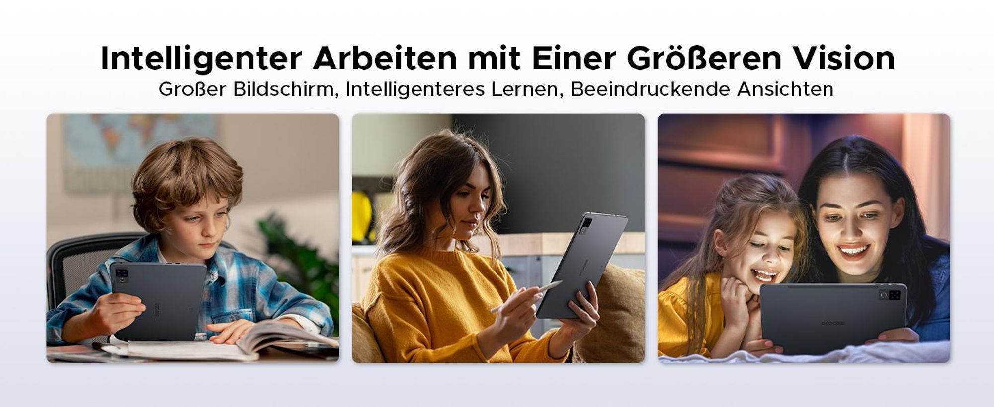 DOOGEE U12 Tablet - Android 16, 12 Zoll, 24GB(6+18)+128GB (bis 2TB erweiterbar), 90Hz, 9000mAh/18W,Octa Core T616,8MP+13MP Kamera,Widevine L1
