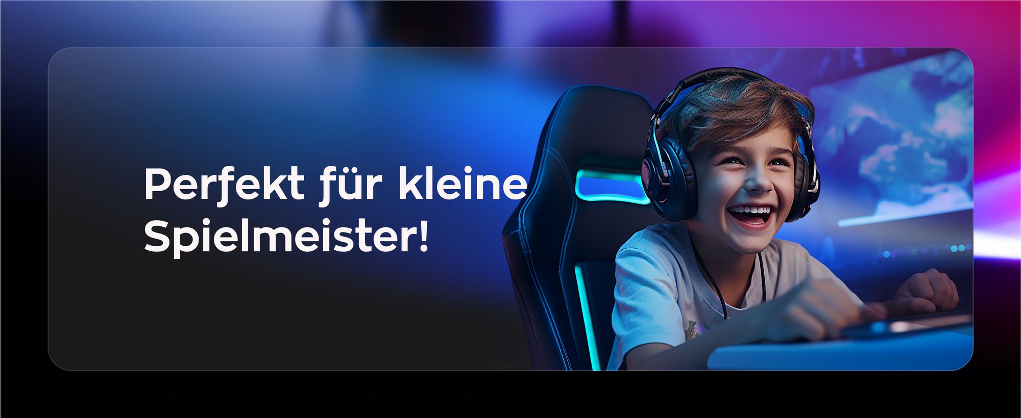 Huzaro Schreibtischstuhl Kinder Ranger 1.0 Gaming Stuhl Racing Sessel Bürostuhl Drehstuhl Gamer bis 130 kg mesh Rot