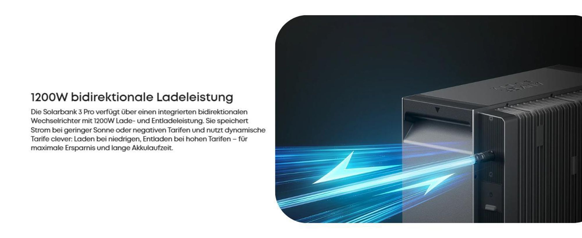 Powerness® Balkonkraftwerk Speicher 10,7 kWh, Anker SOLIX Solarbank 3 E2700 Pro mit 3x Anker BP2700 Erweiterungsakku für Balkonkraftwerk (0 % MwSt.)