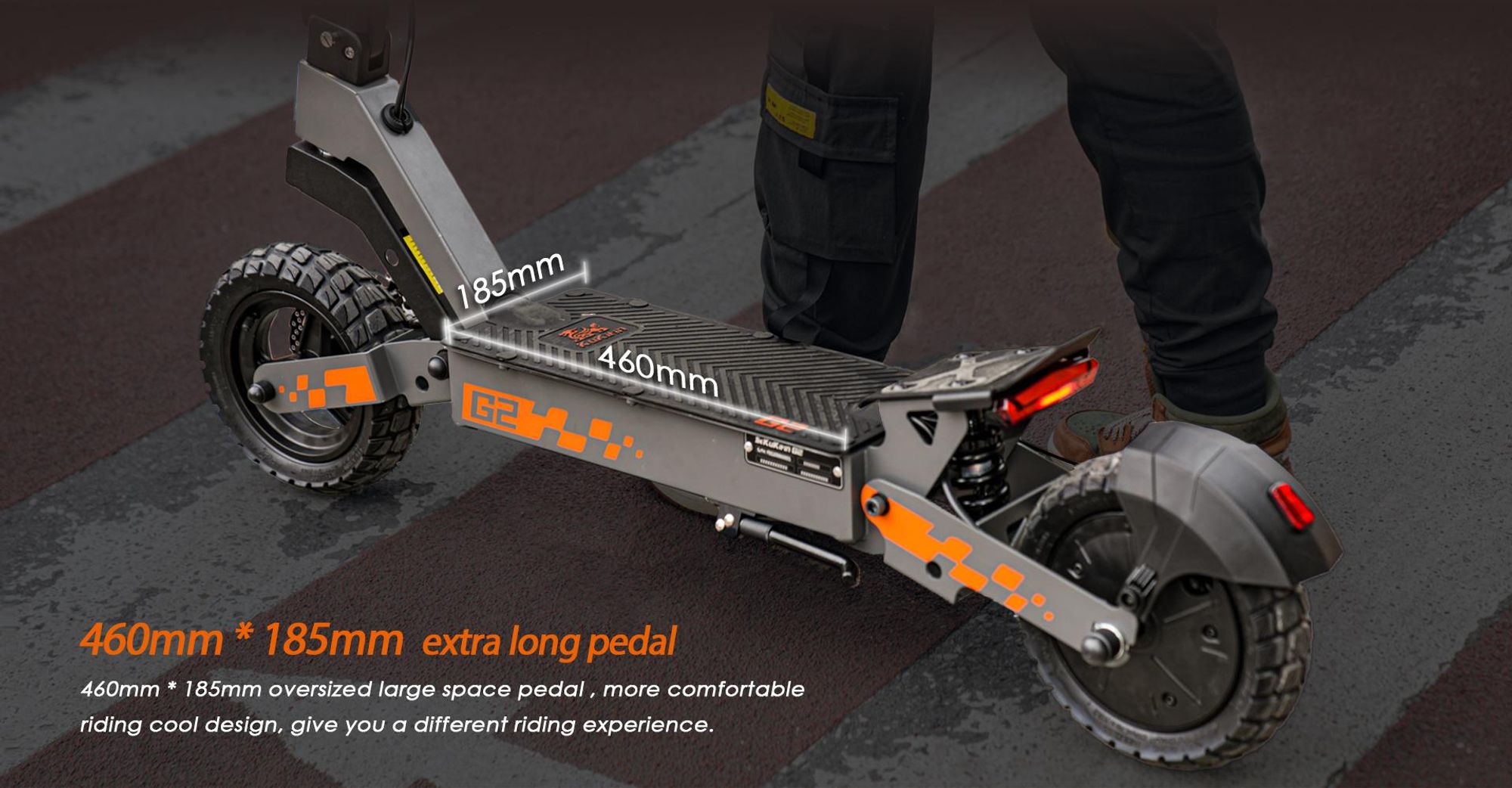 G2 - 2026 Version - Trottinette électrique pliable - Pneus 10" - Batterie 48v 15Ah - Autonomie 55KM - Usage sur terrain privé uniquement