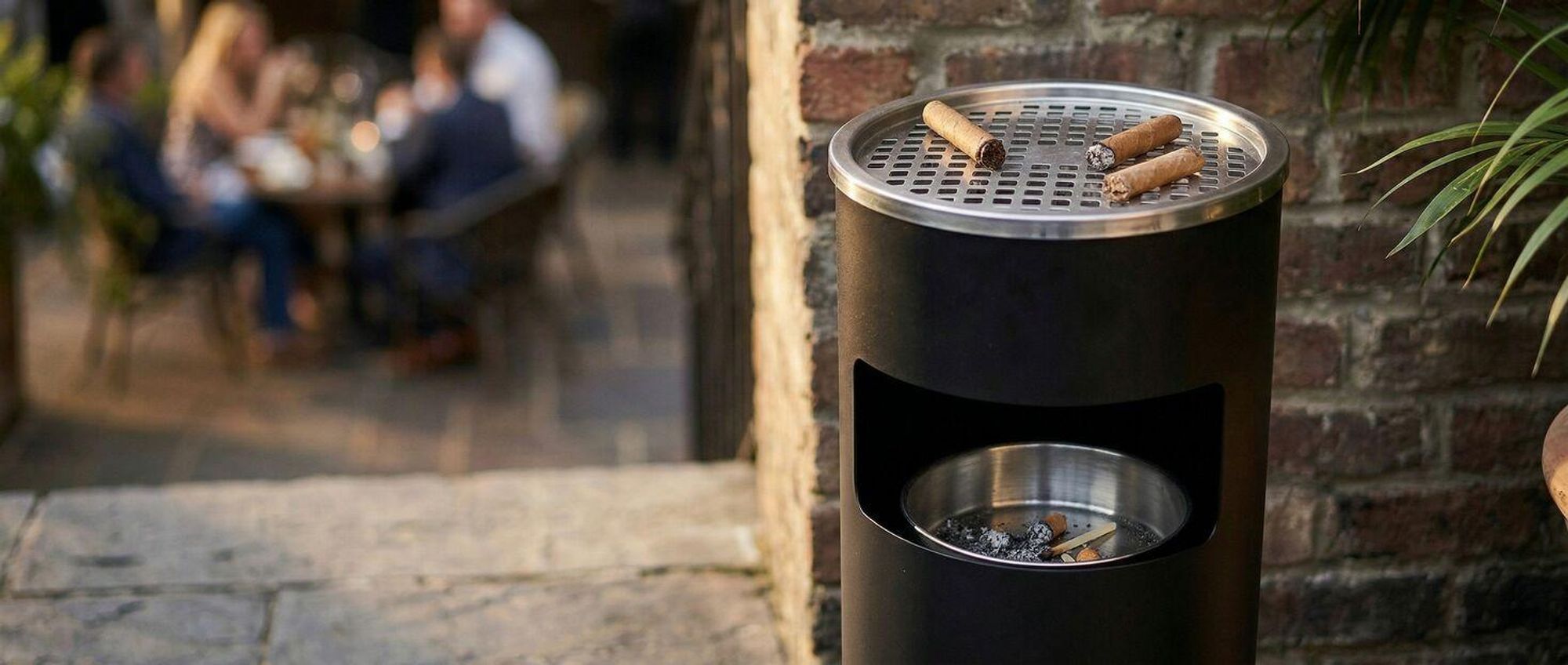 tectake® Standaschenbecher 30 l 25 x 61 cm