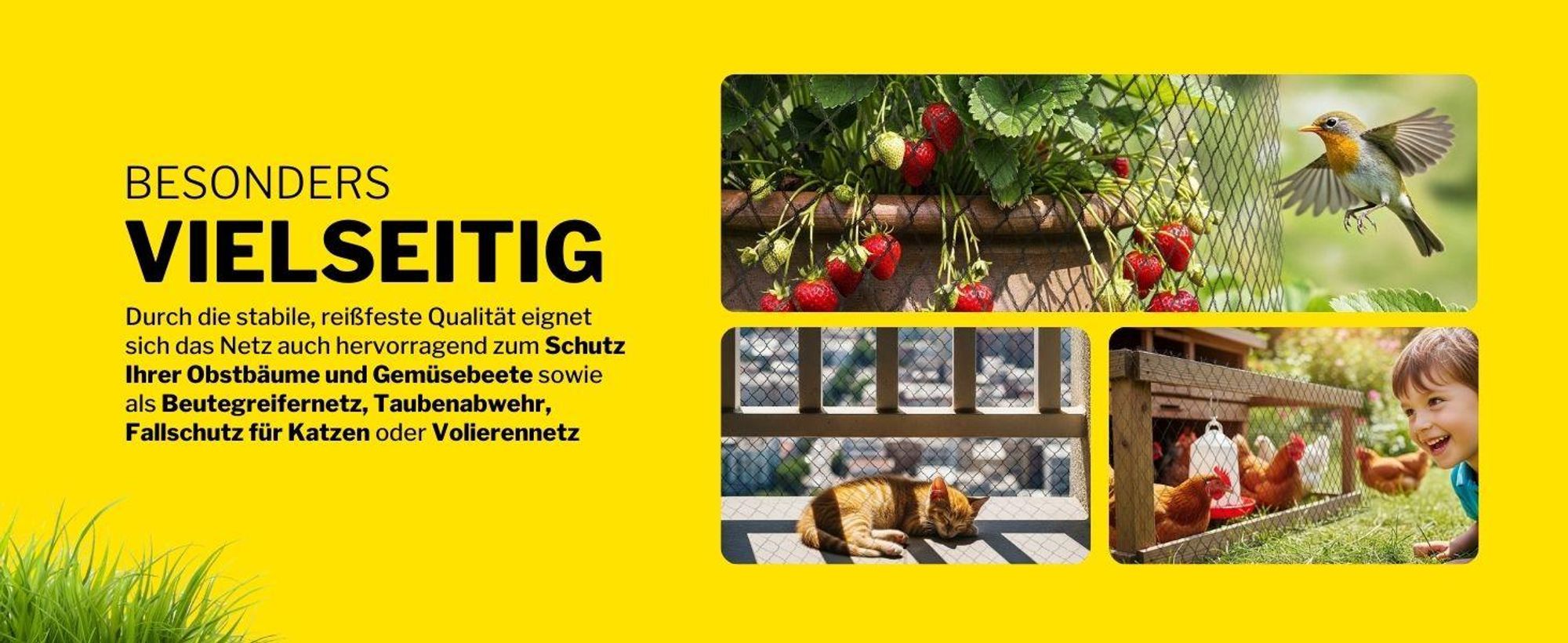 horizont Teichnetz | feinmaschig | schwarz | 5 x 2 m