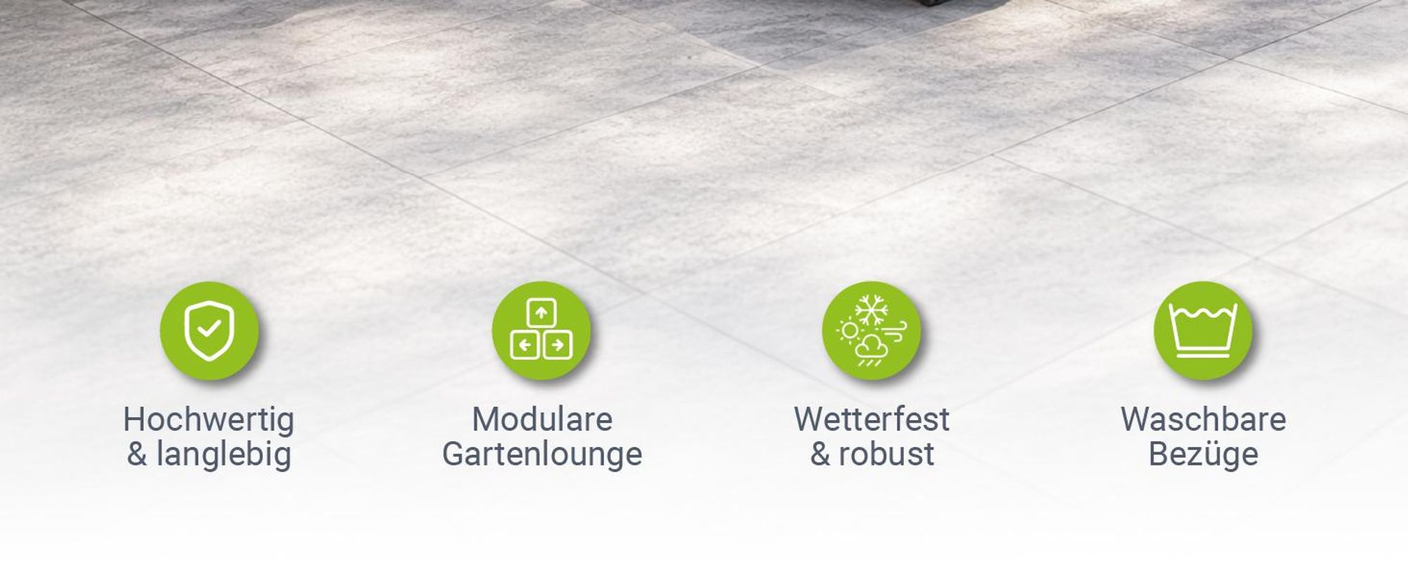 Juskys Polyrattan Gartenmöbel Set Salou - Lounge für 6 Personen, wetterfest - Schwarz