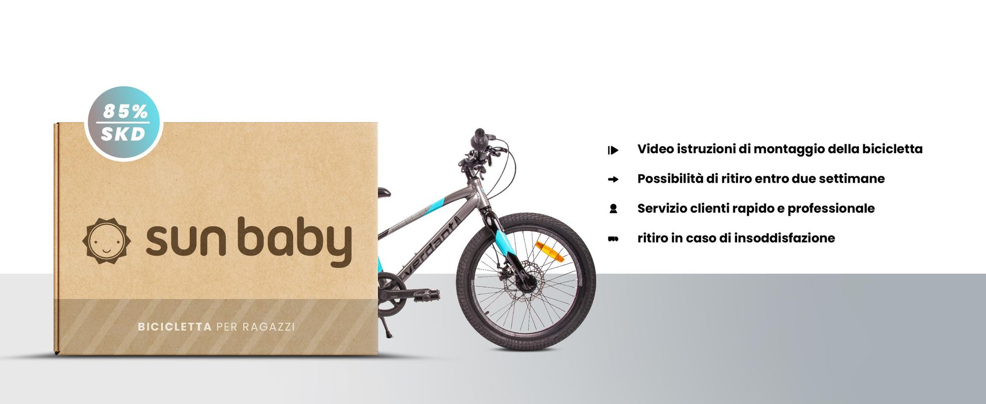 Bicicletta da bambino per ragazzi 20 pollici con cambio a 6 velocità Shimano RevoShift Verdant Alder
