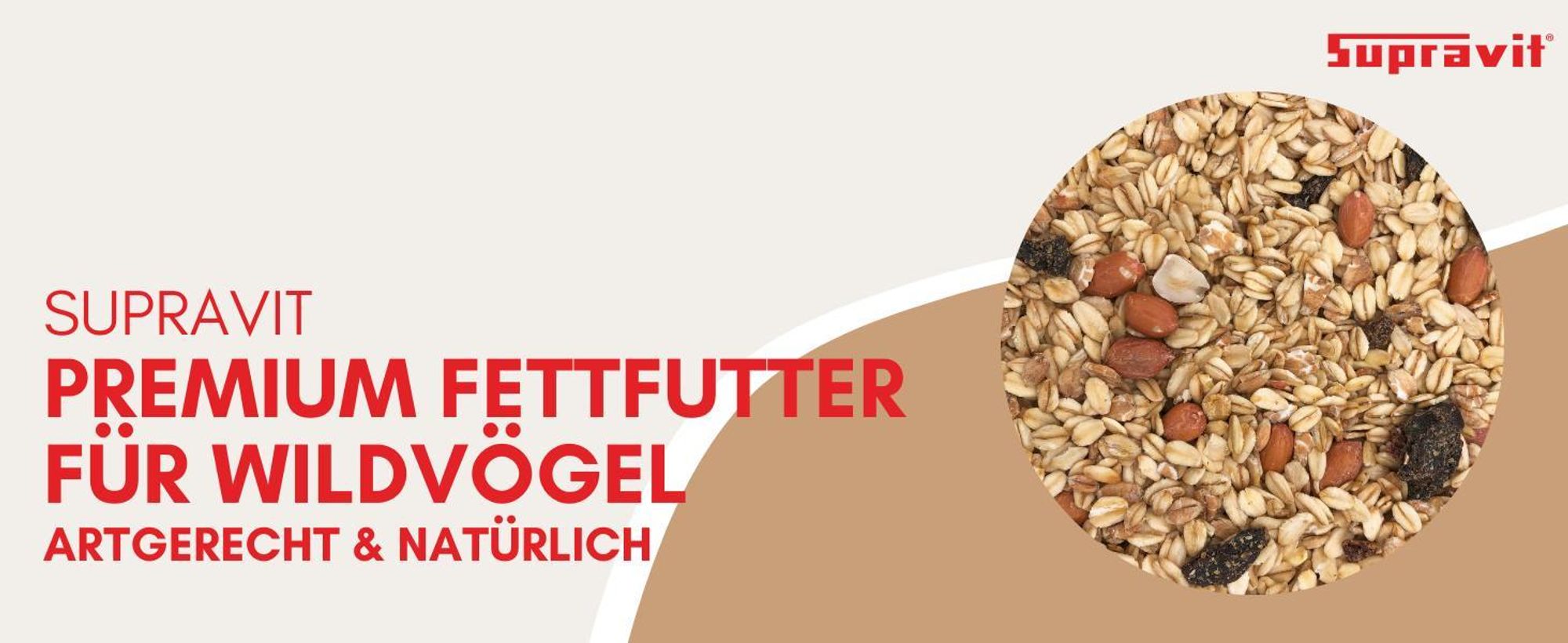 Produkt auf grafischem Hintergrund