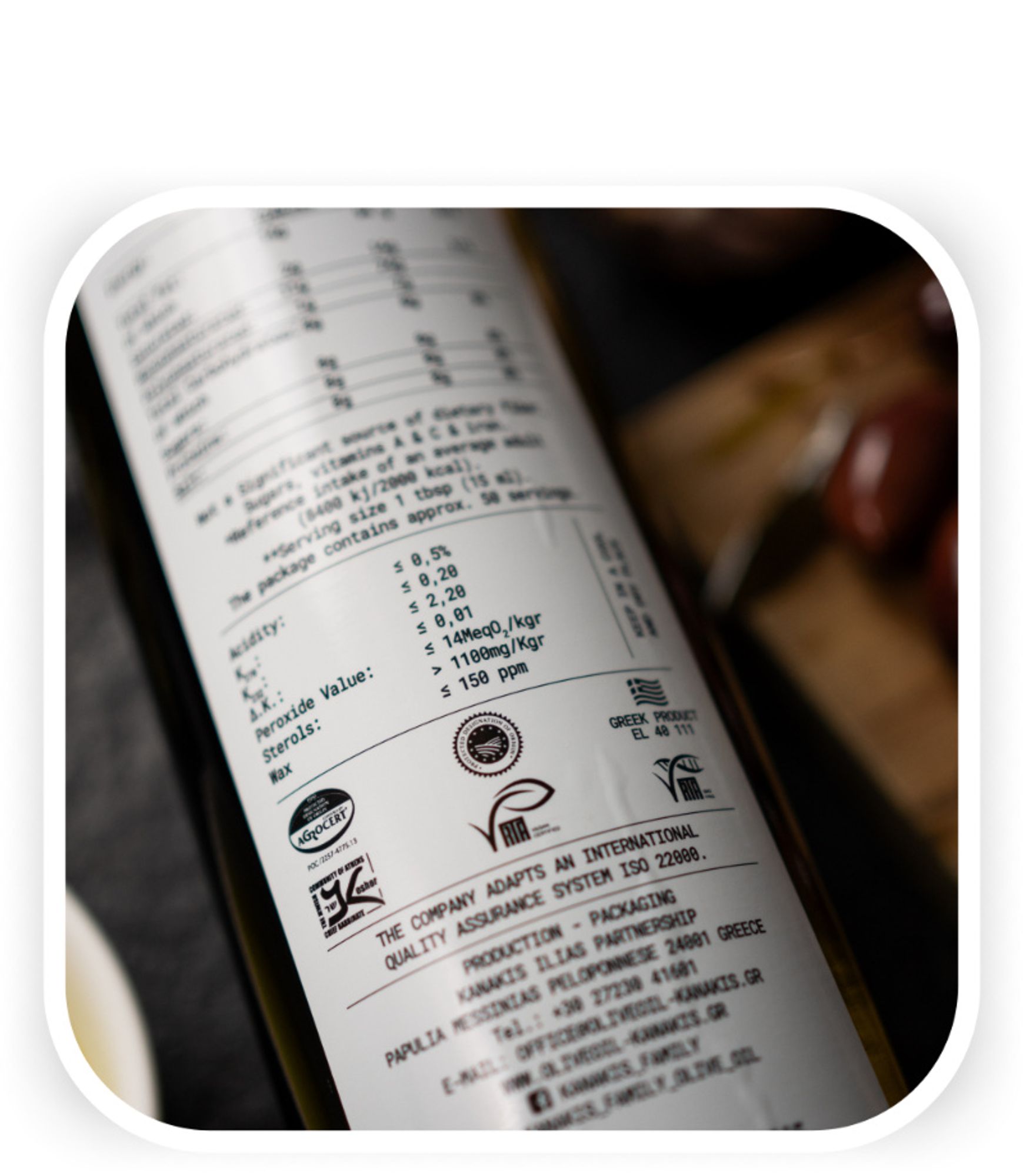 Kanakis | Olivenöl 750 ML - Kaltgepresst - Fruchtiger Duft - Aus Griechenland - EV Classic - Natives Olivenöl Extra - milder Geschmack - Glasflasche