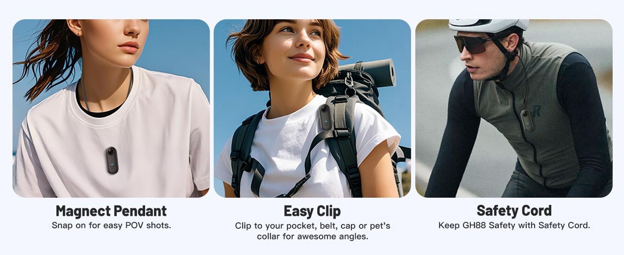 Mini-Körperkamera 1080P, daumengroße tragbare Action-Körperkamera mit Magnetclip – tragbare POV-Körperkamera für Sicherheit im Freien, Reisen