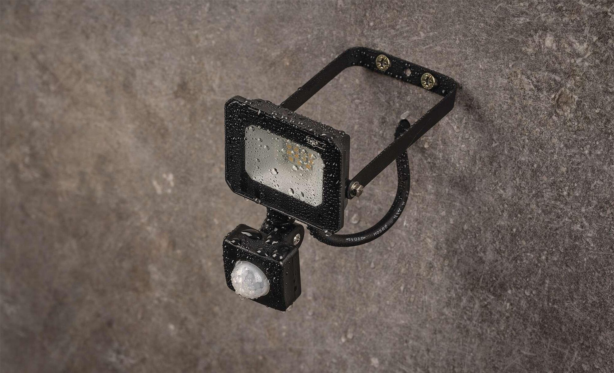 EMOS LED reflektor SIMPO s pohybovým čidlem, 10 W, černý, neutrální bílá, ZS2313