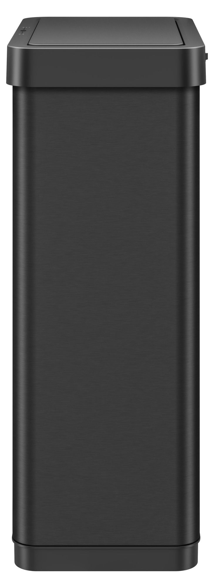 EKO - Poubelle Mirage X Sensor 80 litres - Acier inoxydable   - Noir mat