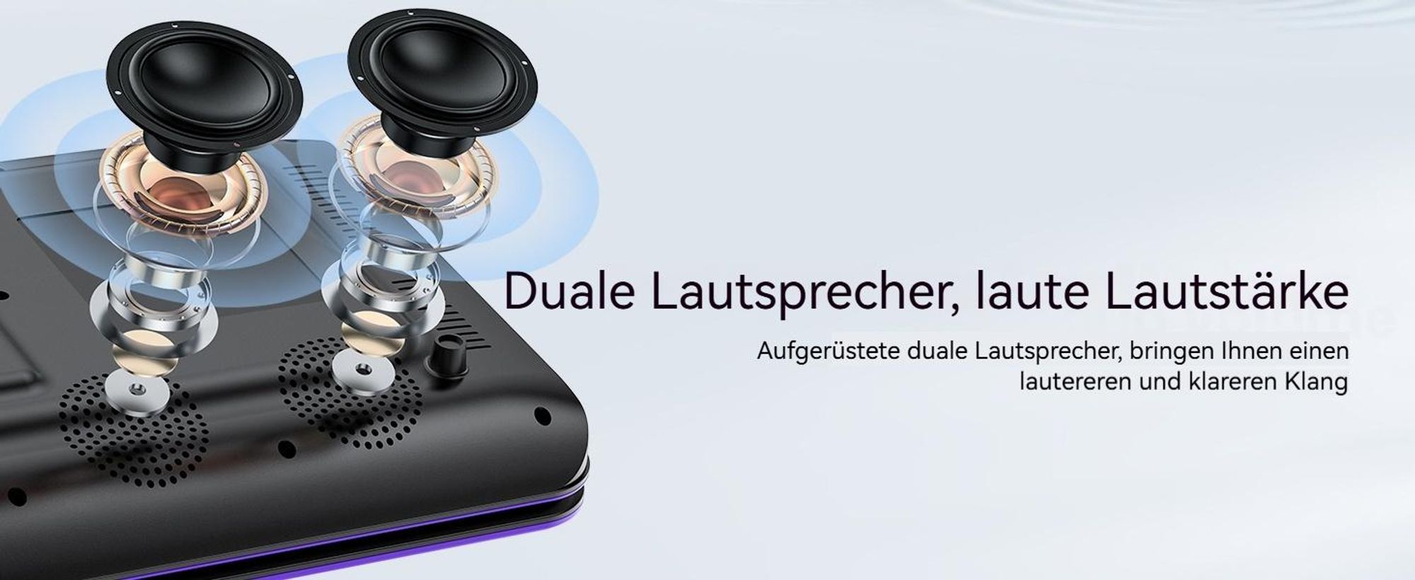 11,5" Tragbarer DVD-Player für Kinder im Auto mit 9,5" HD-Schwenkbildschirm Augenschutz 5 Stunden Akkulaufzeit Mit Autoladegerät Regionfrei