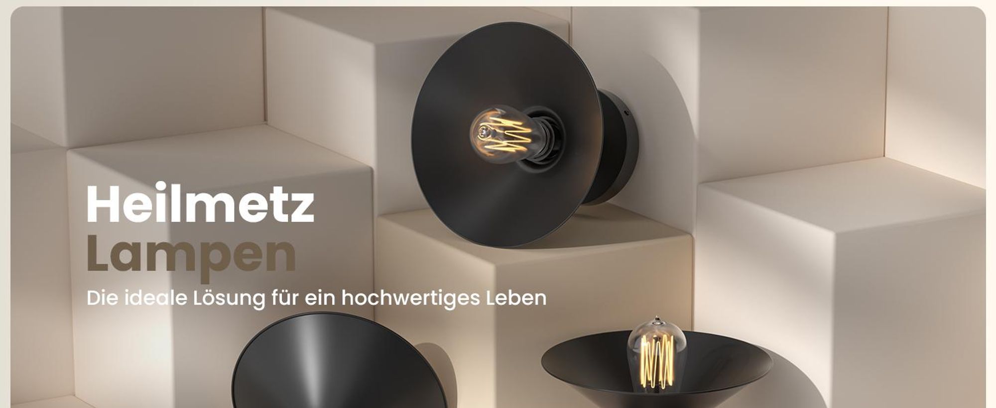 Heilmetz Deckenleuchte Vintage Schwarz-Gold E27 Retro Industrielampe aus Metall für Wohnzimmer Esszimmer Flur Ø22cm