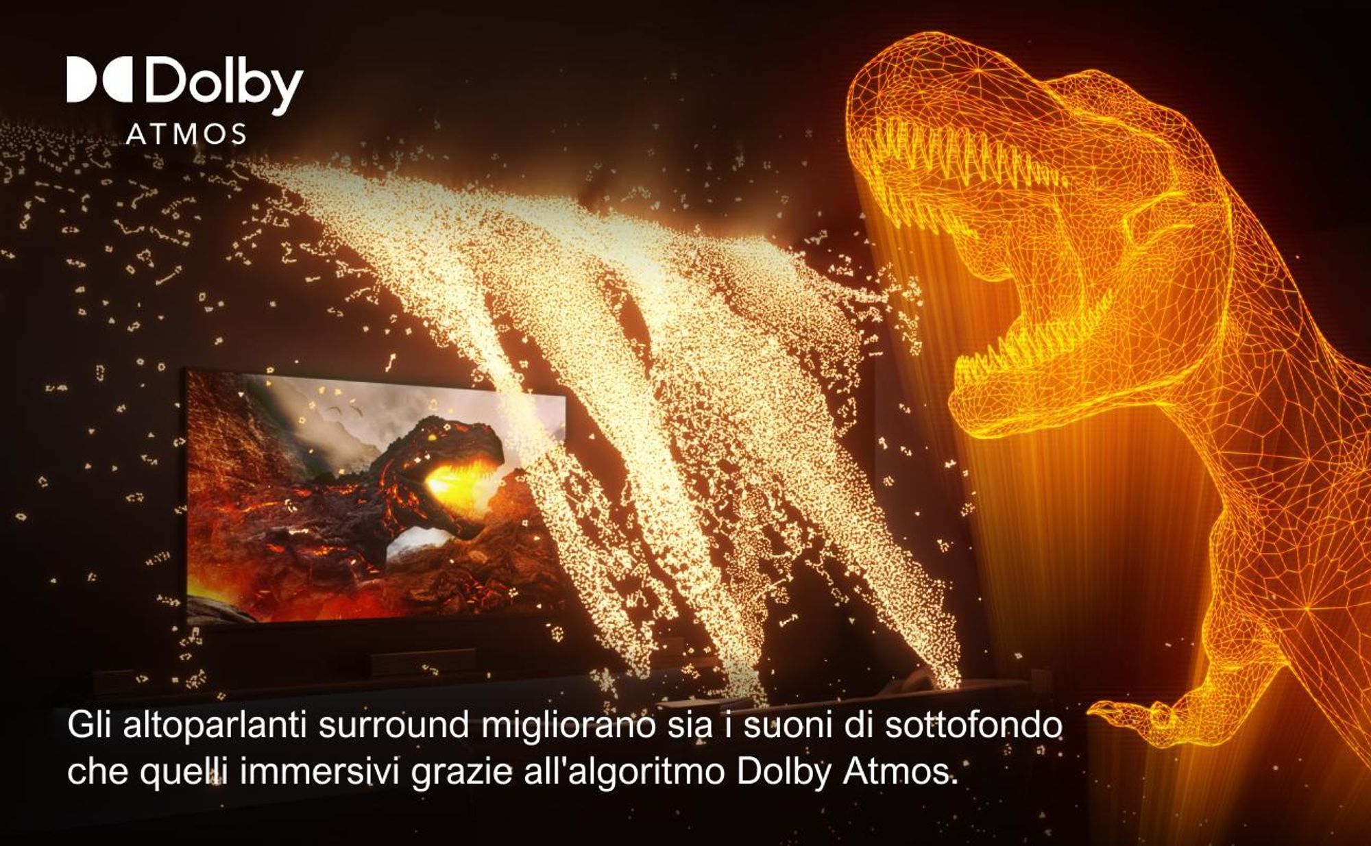 ULTIMEA 7.1 soundbar Dolby Atmos per TV, sistema surround home cinema, Poseidon D80 Boom