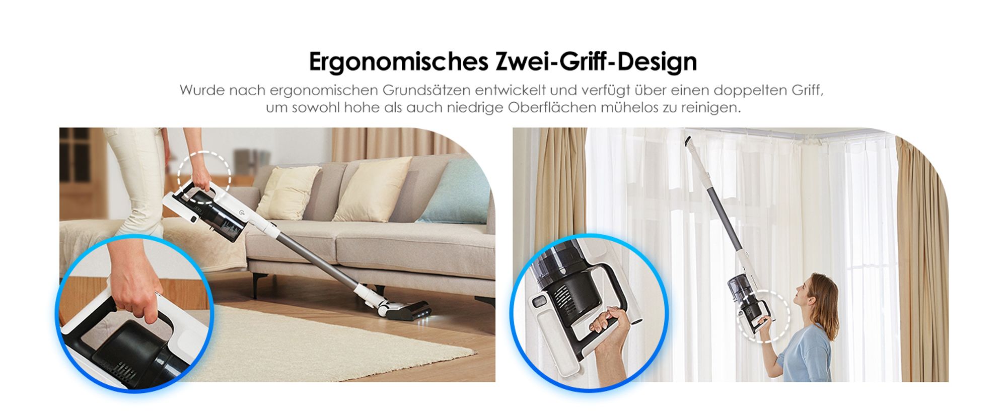 Zwei-Griff-Design