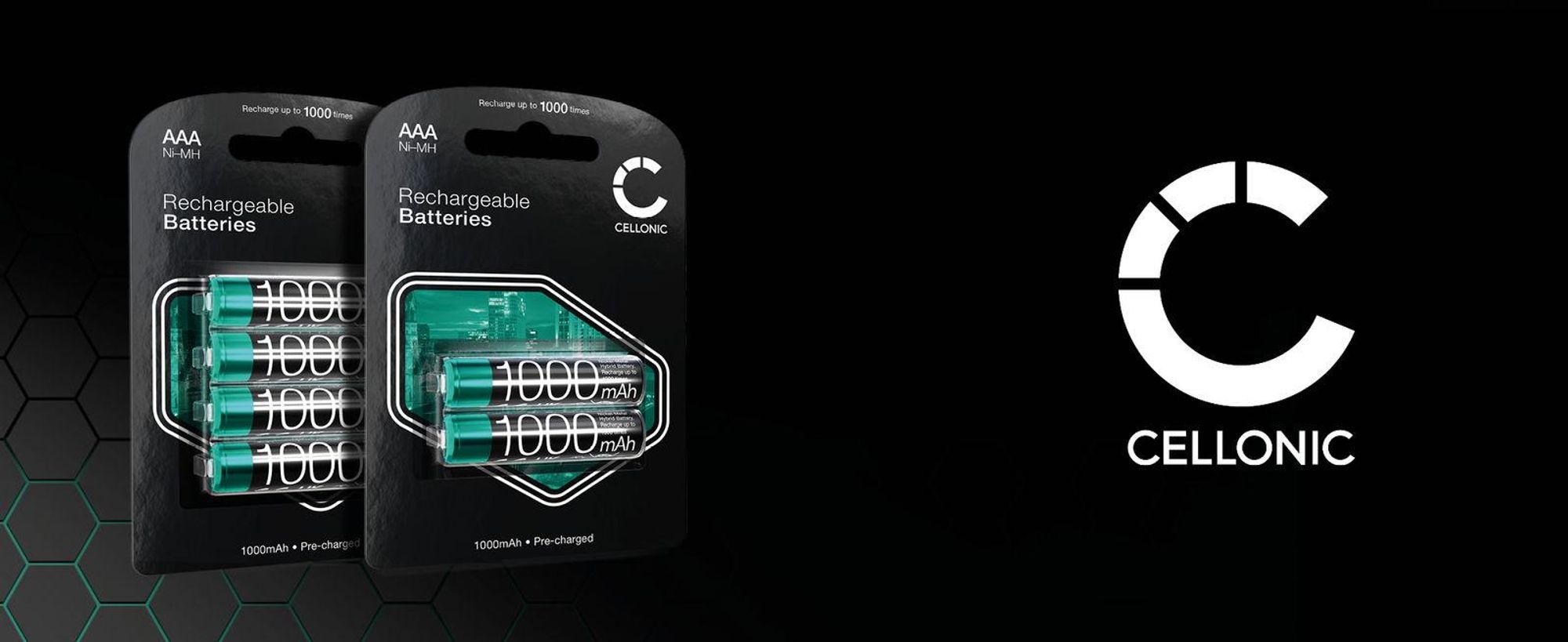 CELLONIC 6x Akku für Babyphone kompatibel mit Reer 50070 - (1000mAh, 1.2V)