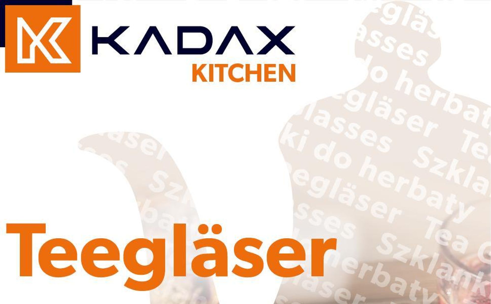 KADAX Teegläser mit Griff "Serle", Saftgläser, spülmaschinenfest, 230ml, 6er Set