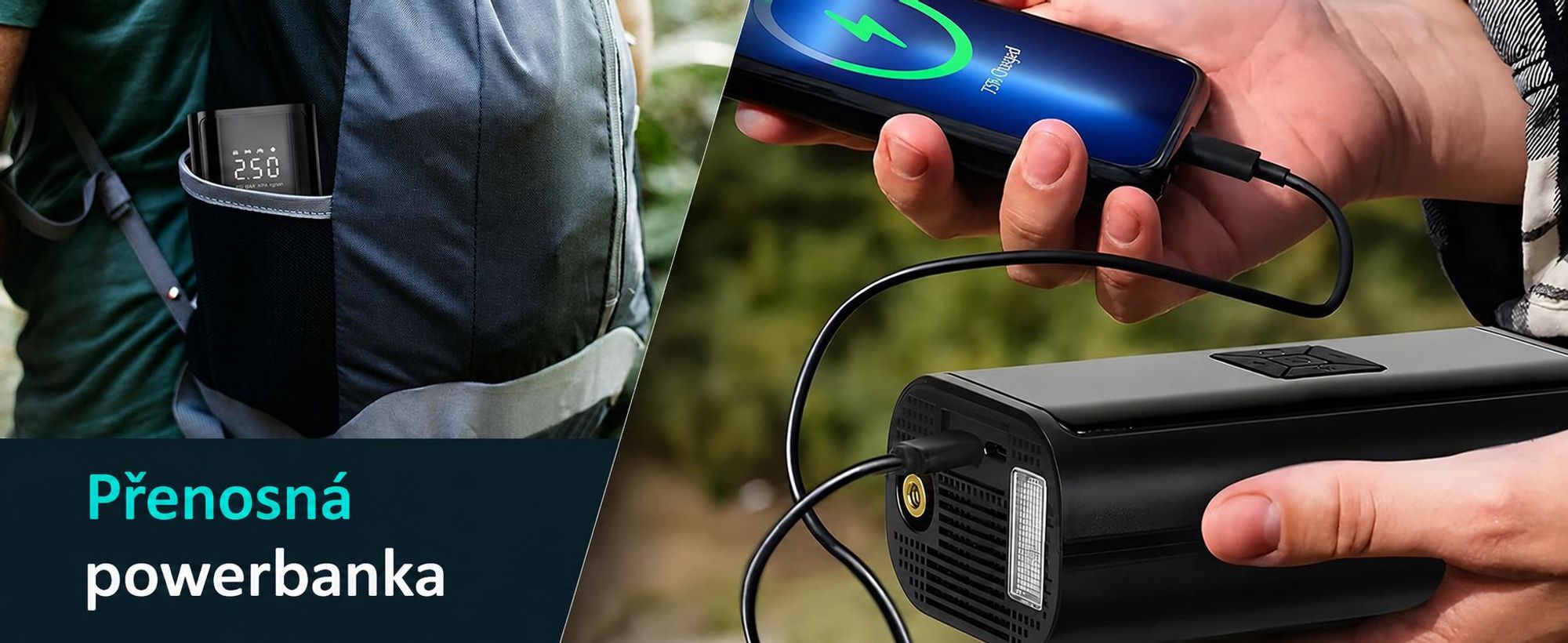 Olvy vzduchový kompresor 7000 mAh, mini pumpa na pneumatiky, elektrická kompresorová pumpa na kolo, elektrická vzduchová pumpa, mini kompresor na míče do auta na kolo